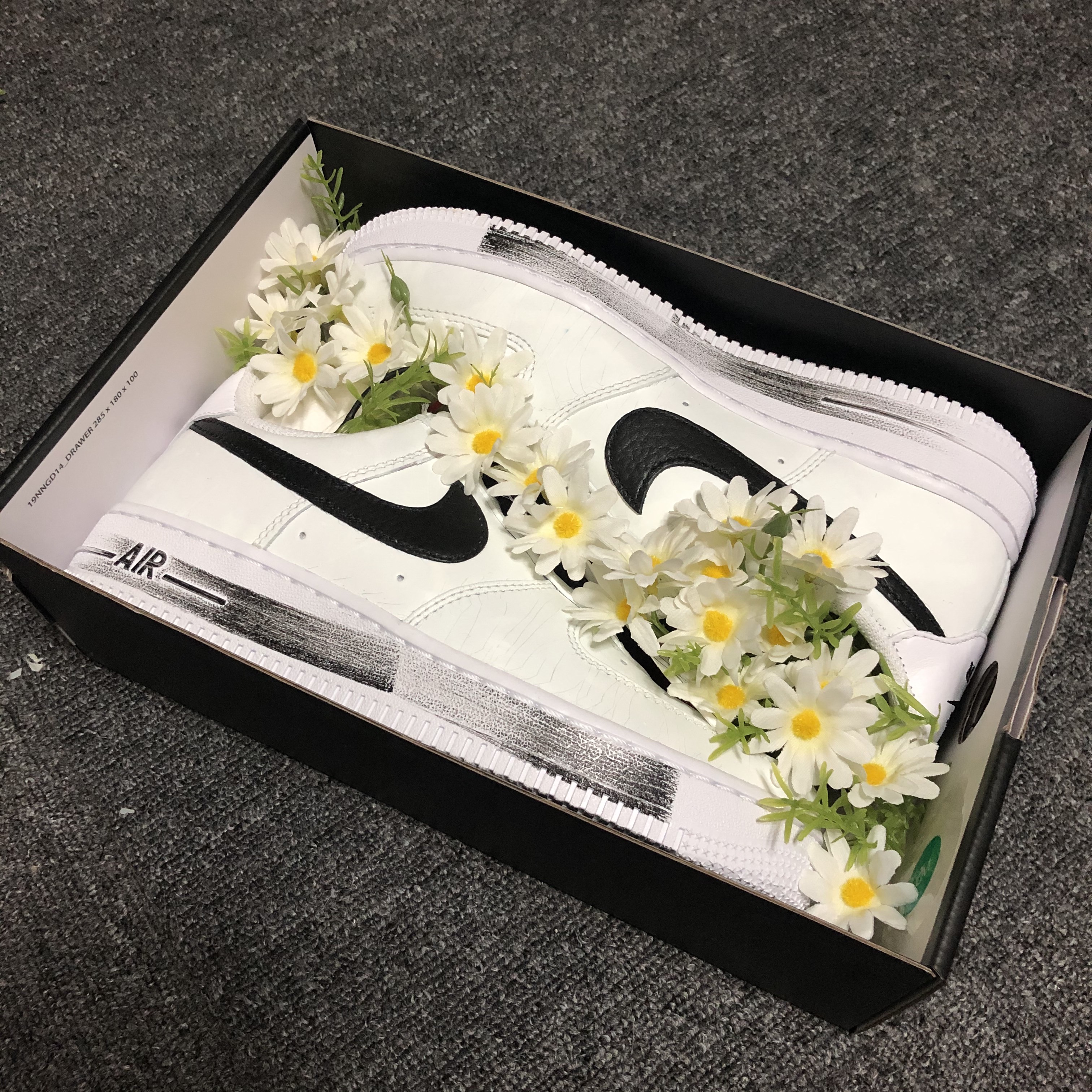 Nike x Peaceminusone Air Force 1 Low Para-Noise 2.0 착용 스타일