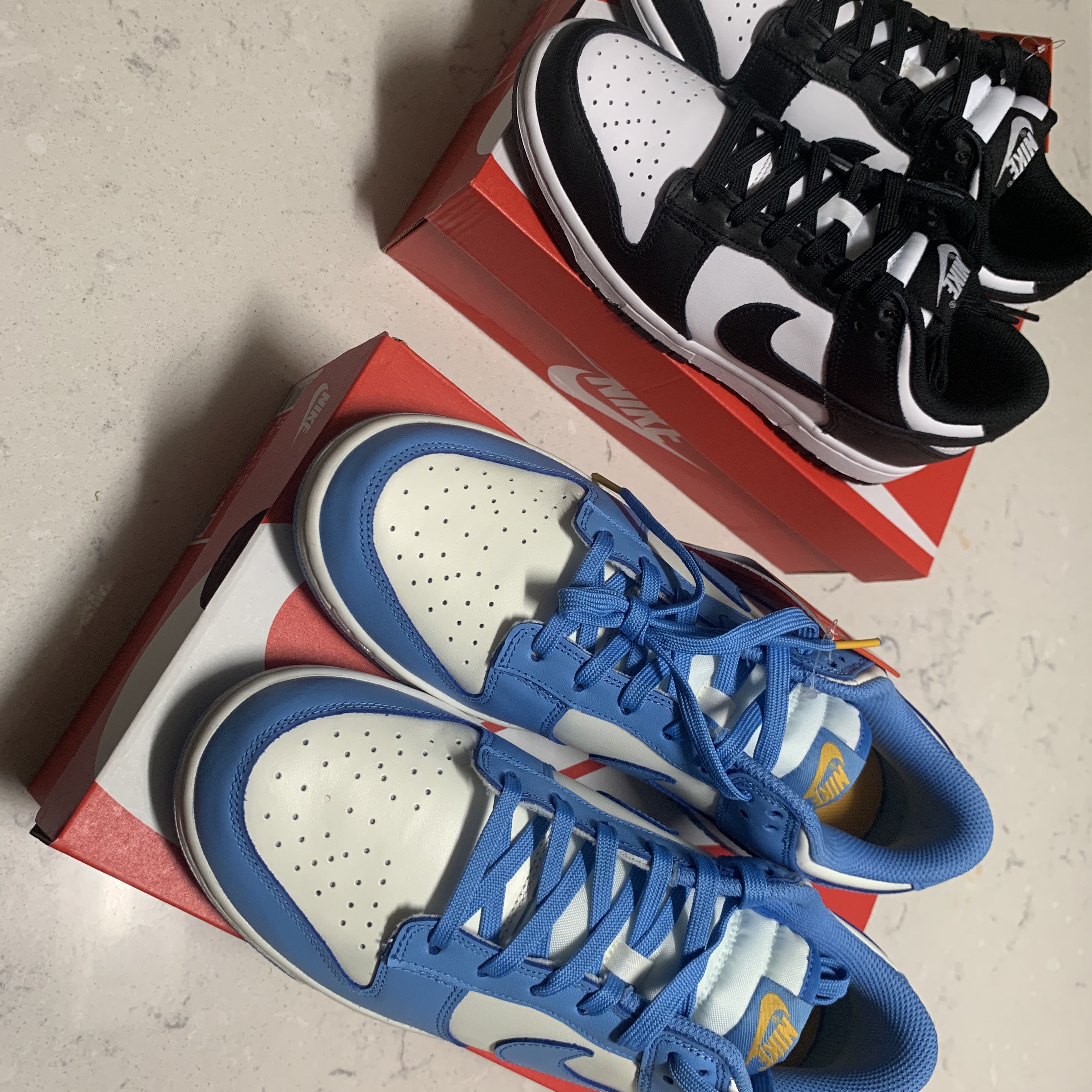 (W) Nike Dunk Low Black, (W) Nike Dunk Low Coast 착용 스타일 - 2