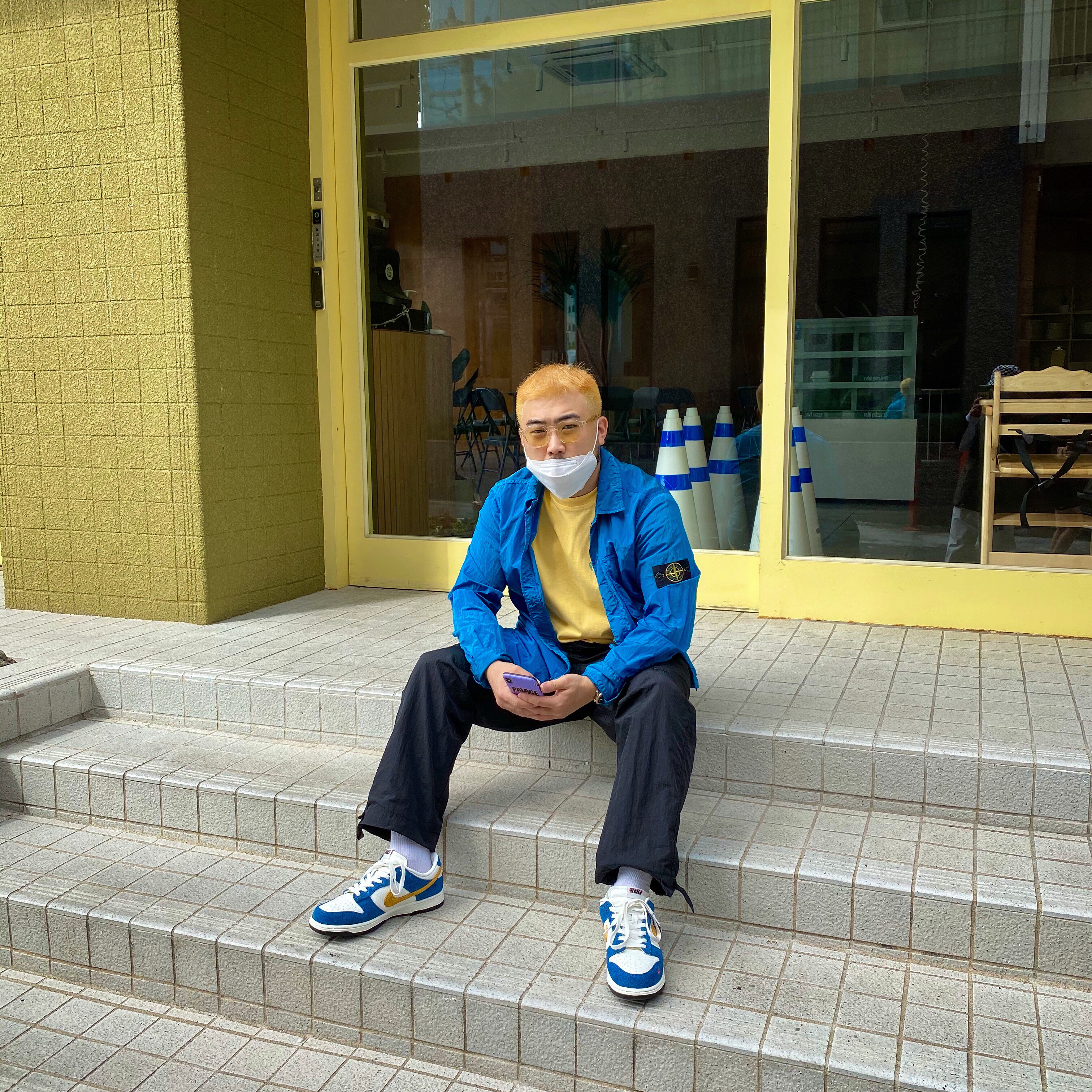Nike x Kasina Dunk Low 80's Bus 착용 스타일