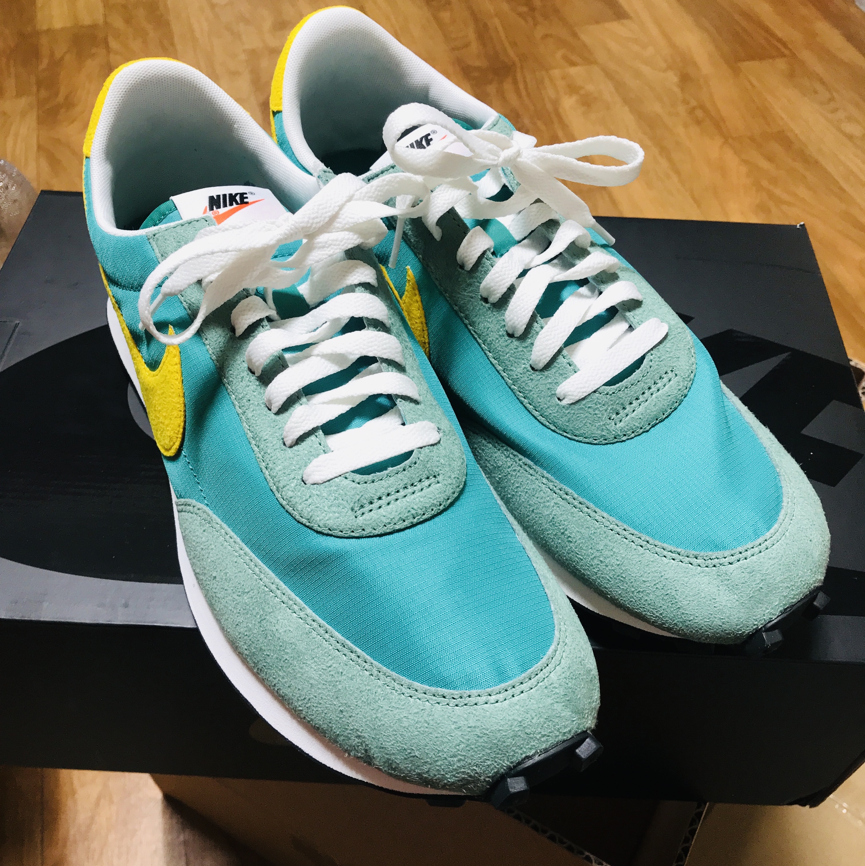 Nike Daybreak SP Neptune Green 착용 스타일 - 2