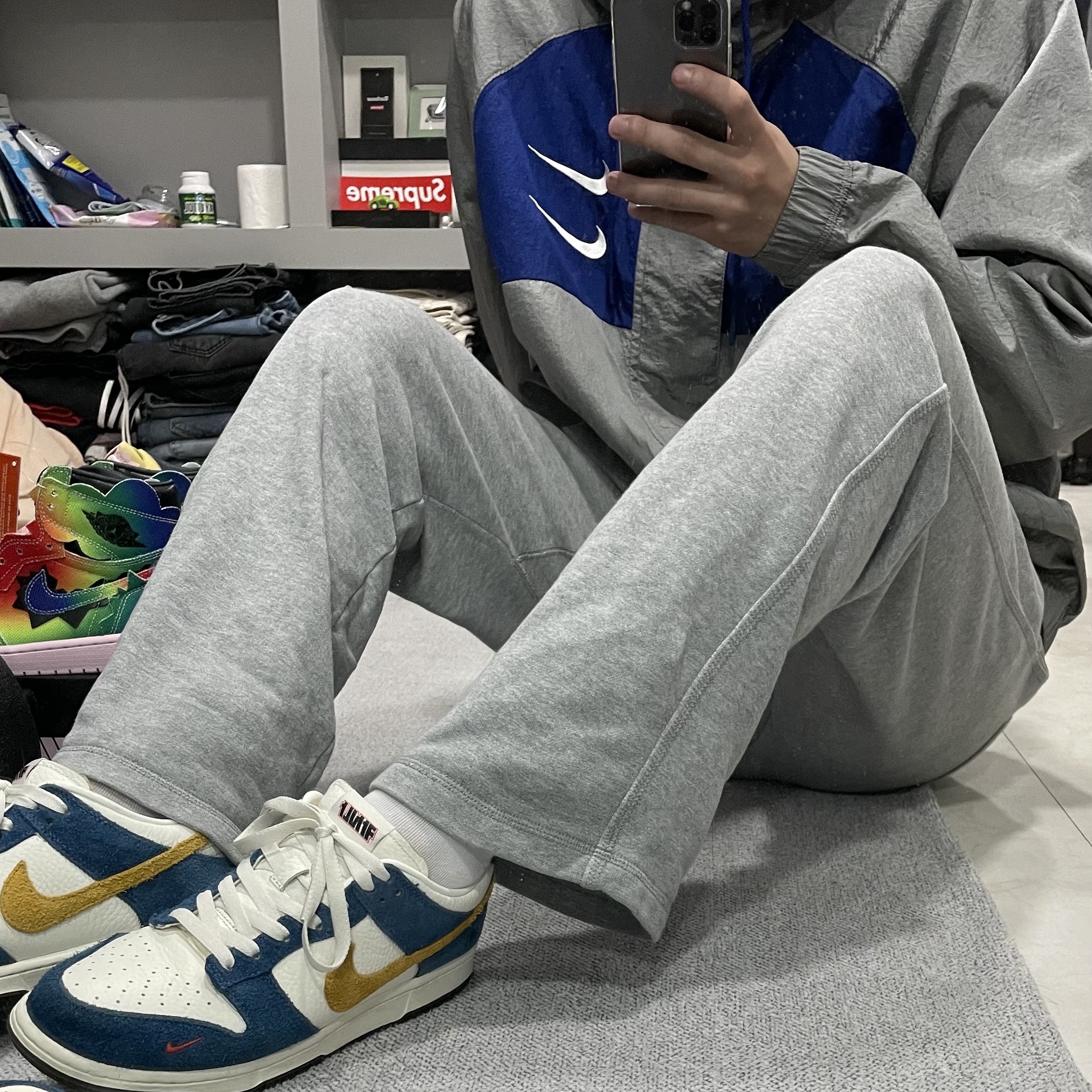 Nike x Kasina Dunk Low 80's Bus 착용 스타일