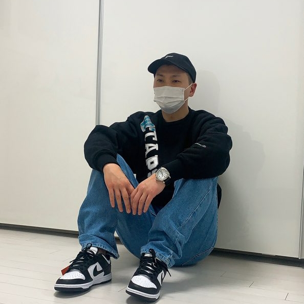 Nike Dunk Low Retro Black 착용 스타일