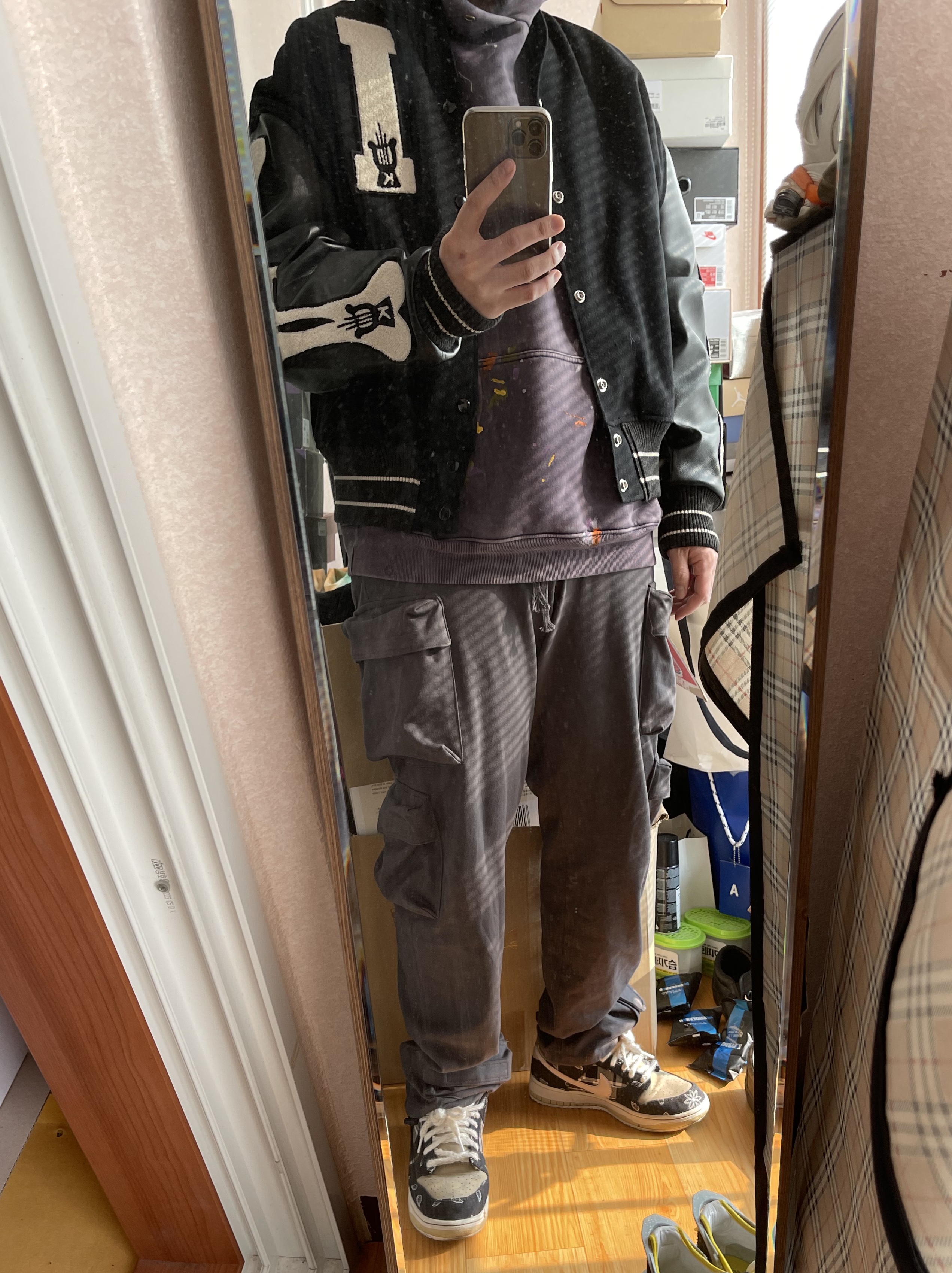 Nike x Travis Scott SB Dunk Low 착용 스타일