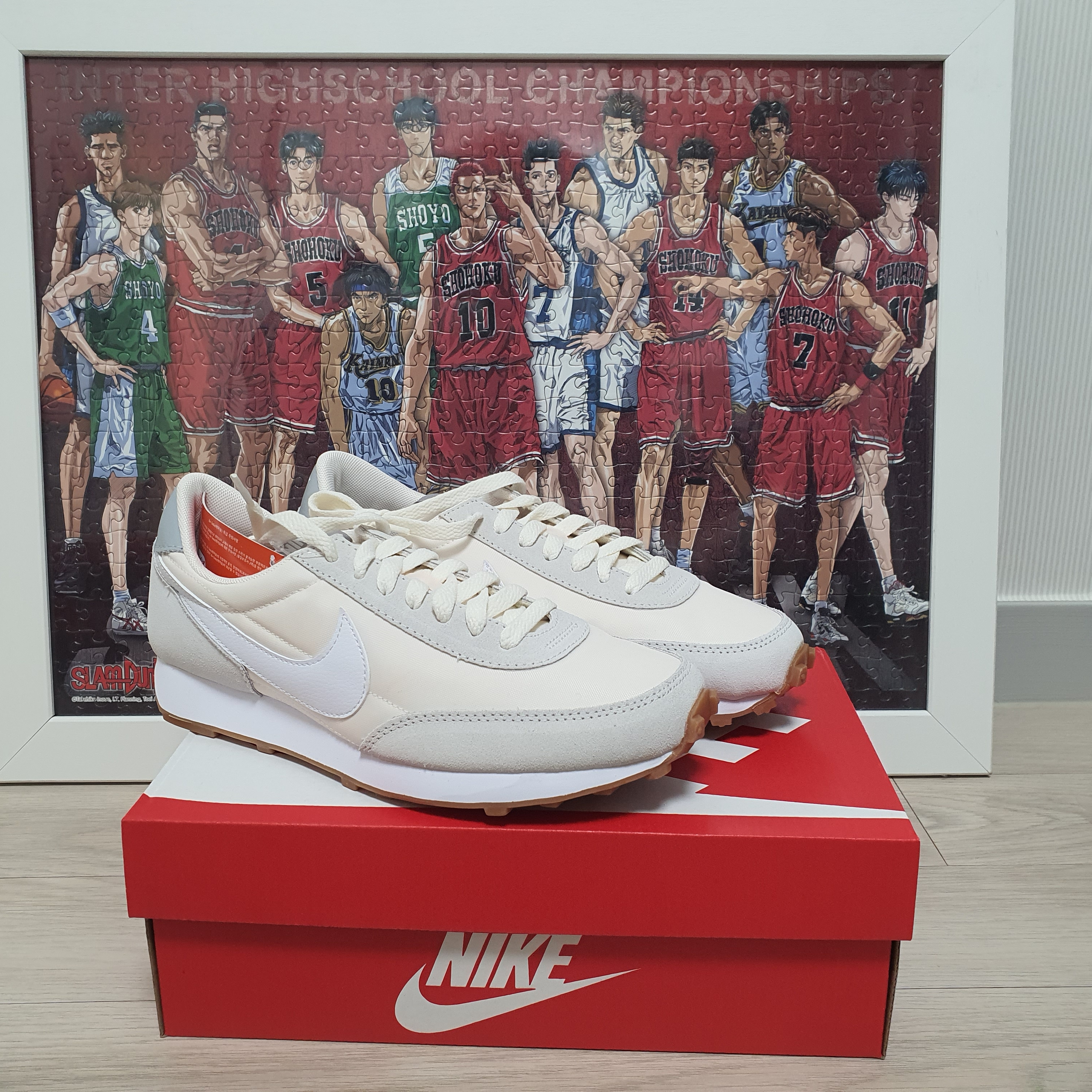 (W) Nike Daybreak Summit White 착용 스타일