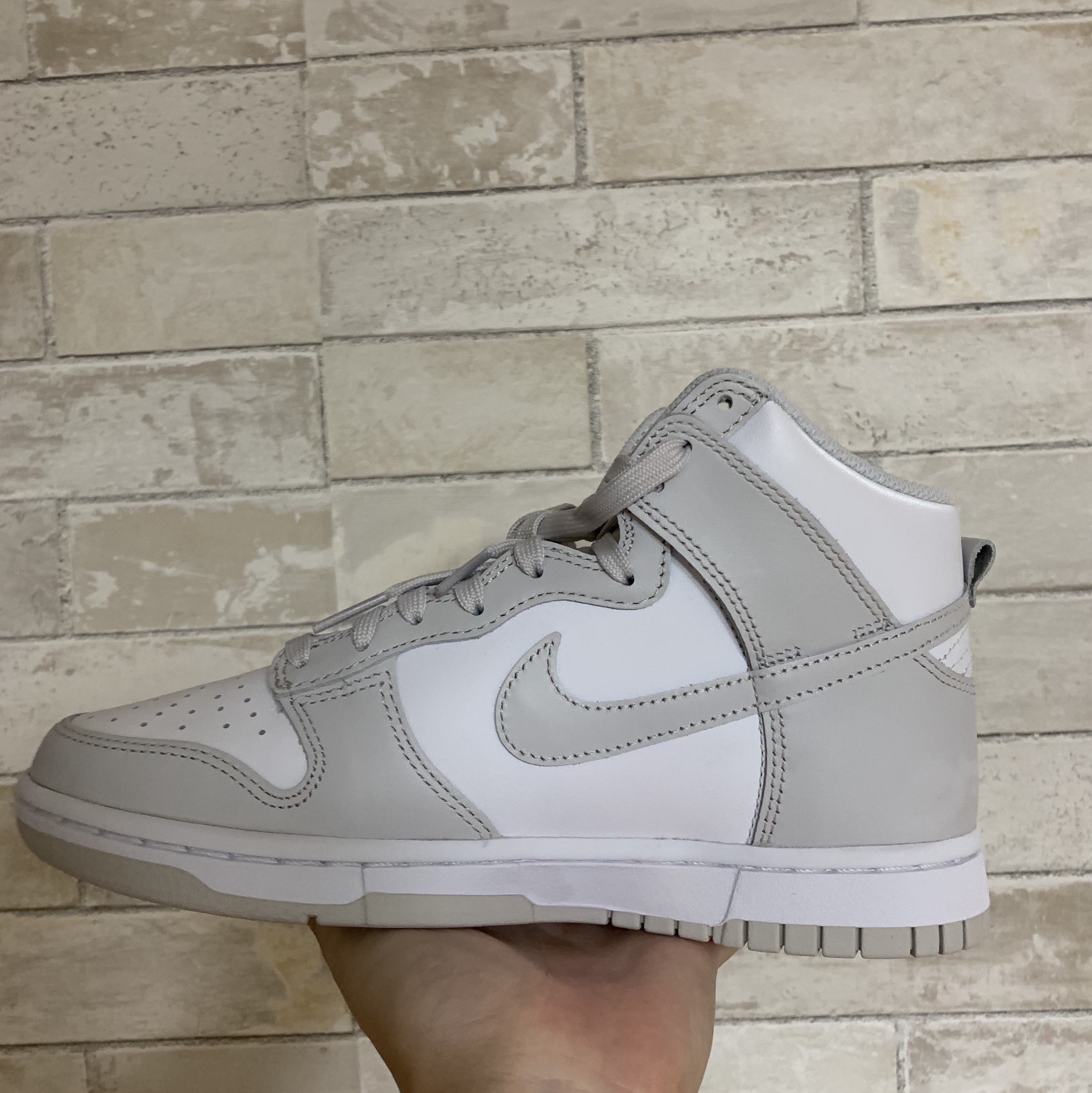 Nike Dunk High Retro Vast Grey 착용 스타일