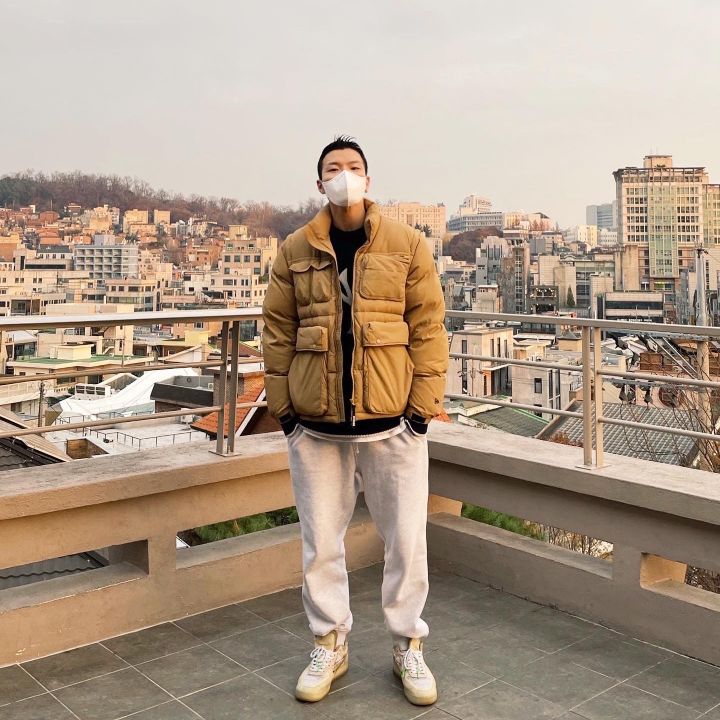 Nike x Off-White Air Force 1 Low The Ten 착용 스타일