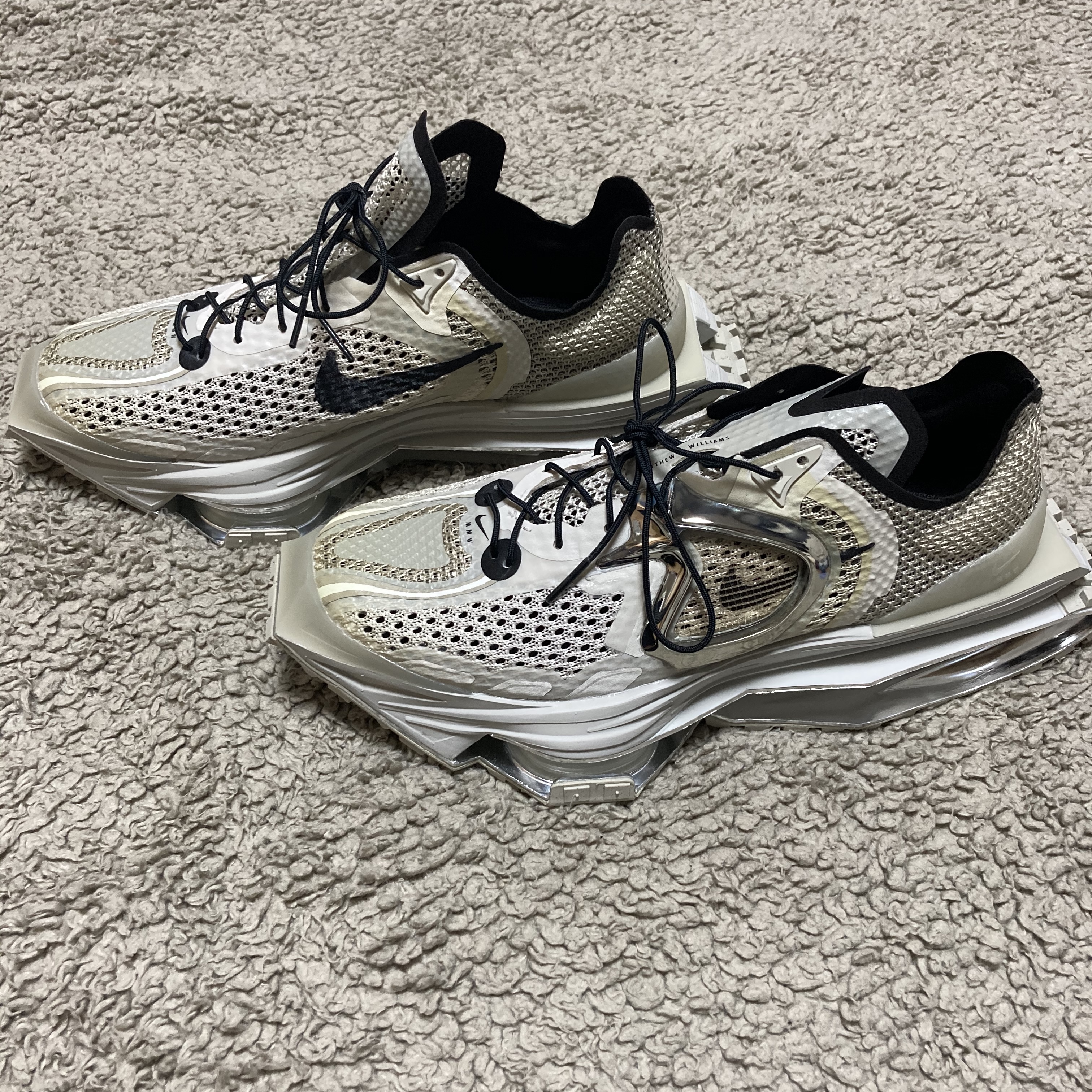 Nike x Matthew M Williams Zoom 004 Stone 착용 스타일 - 3