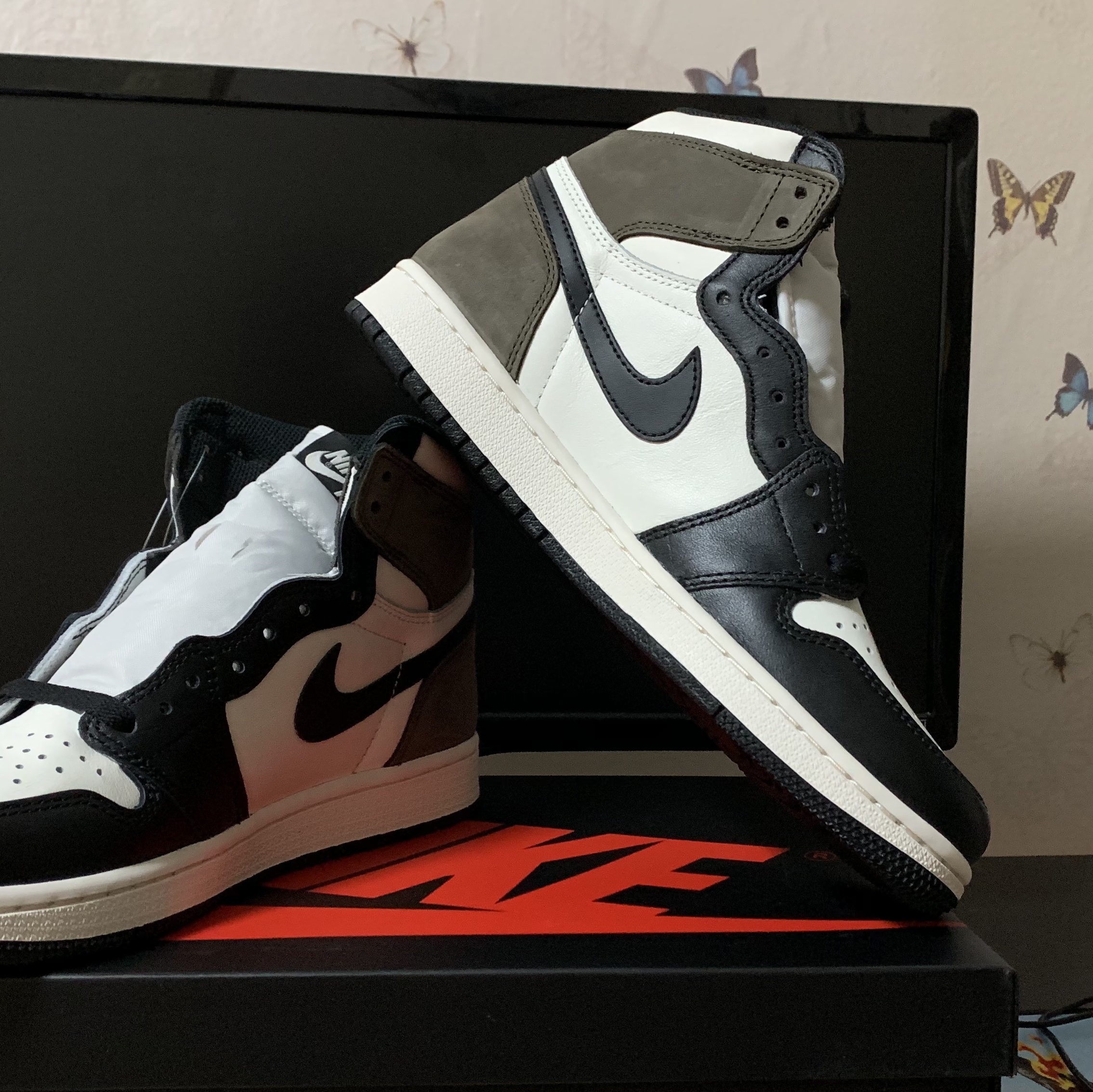 Jordan 1 Retro High OG Black Mocha 착용 스타일
