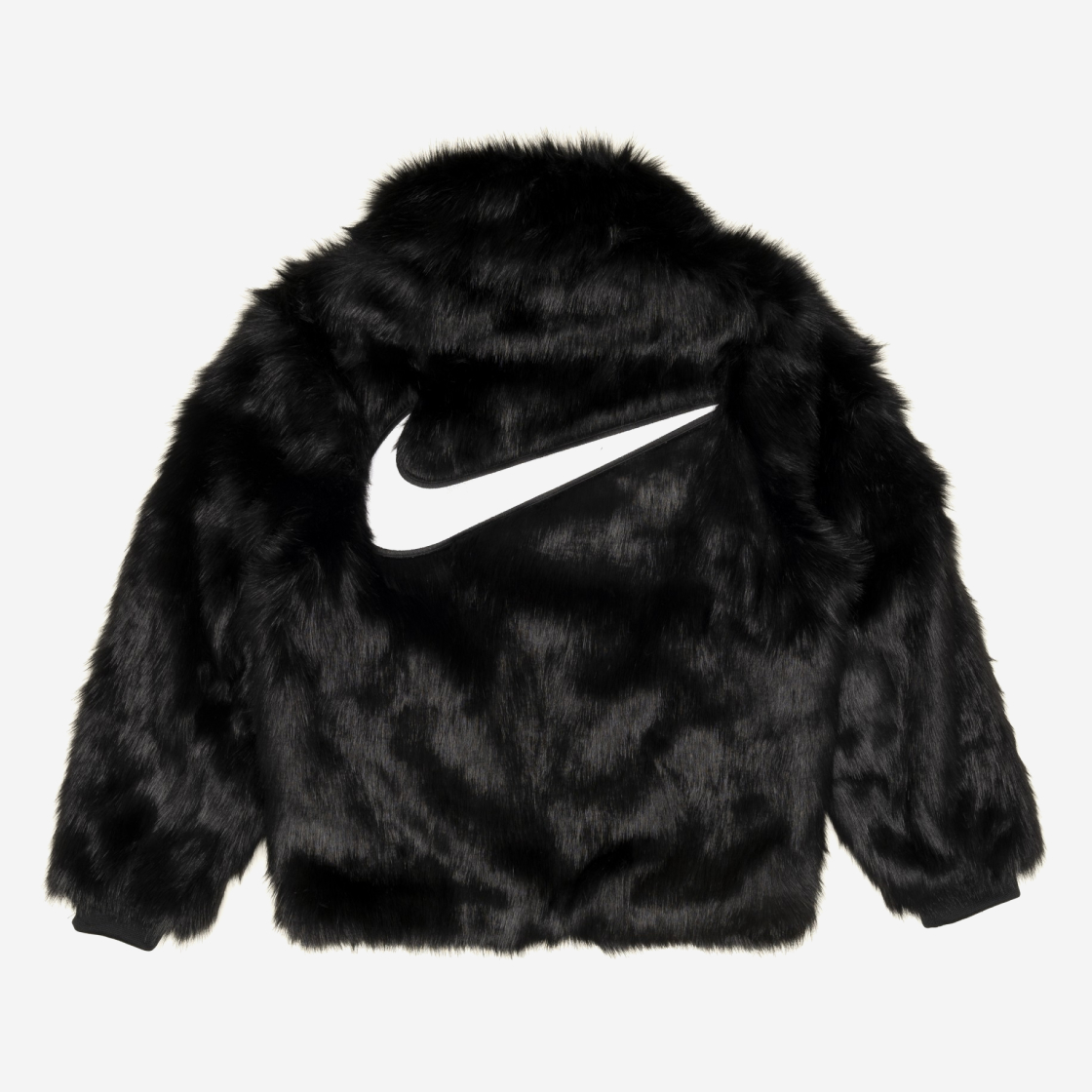 NIKELAB × AMBUSH JKT fur jacket black 黒