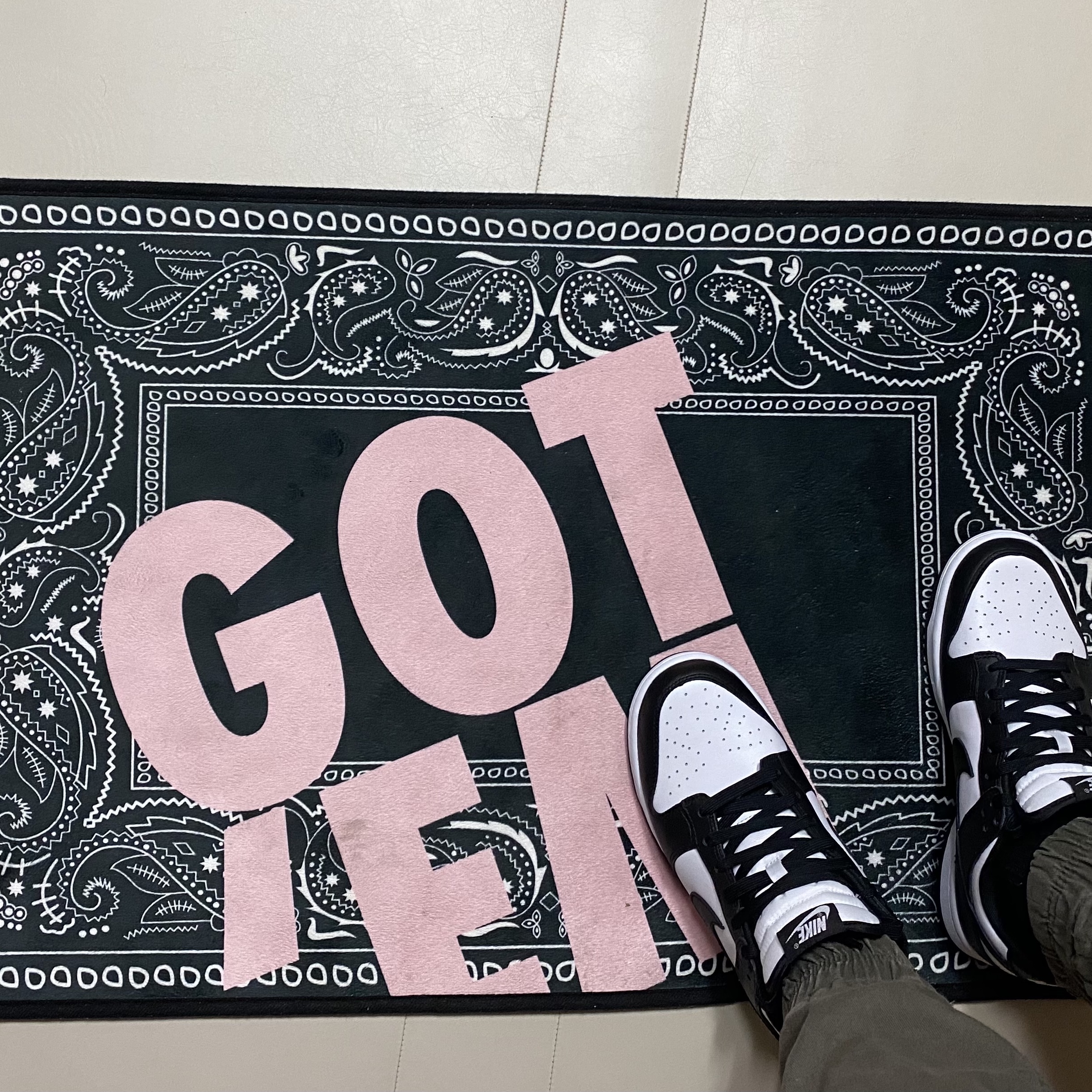 Nike Dunk Low Retro Black 착용 스타일