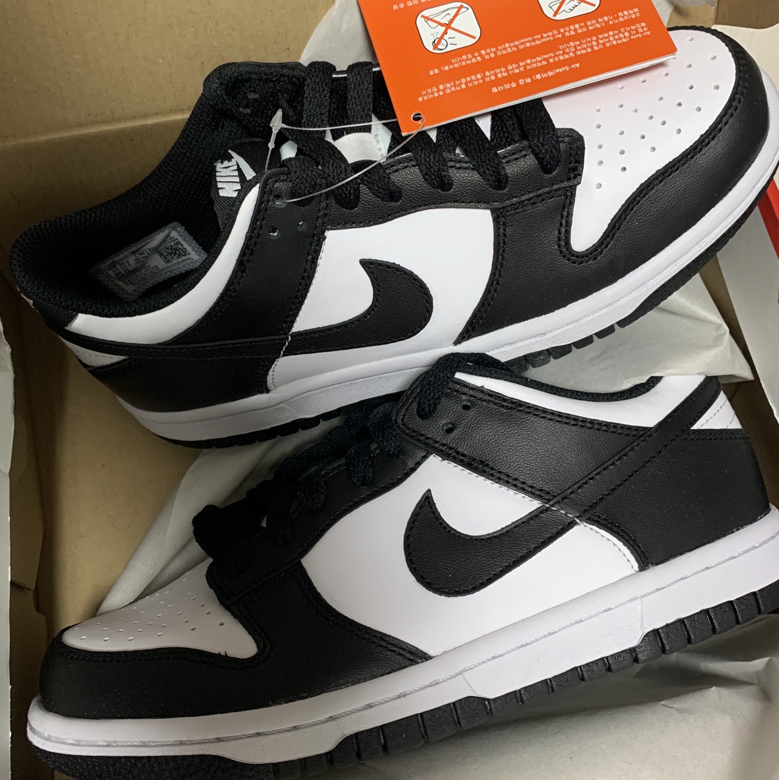 (GS) Nike Dunk Low Black, (W) Nike Dunk Low Black 착용 스타일