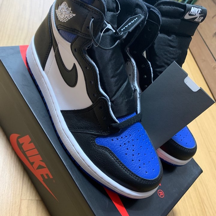 Jordan 1 Retro High OG Royal Toe 착용 스타일