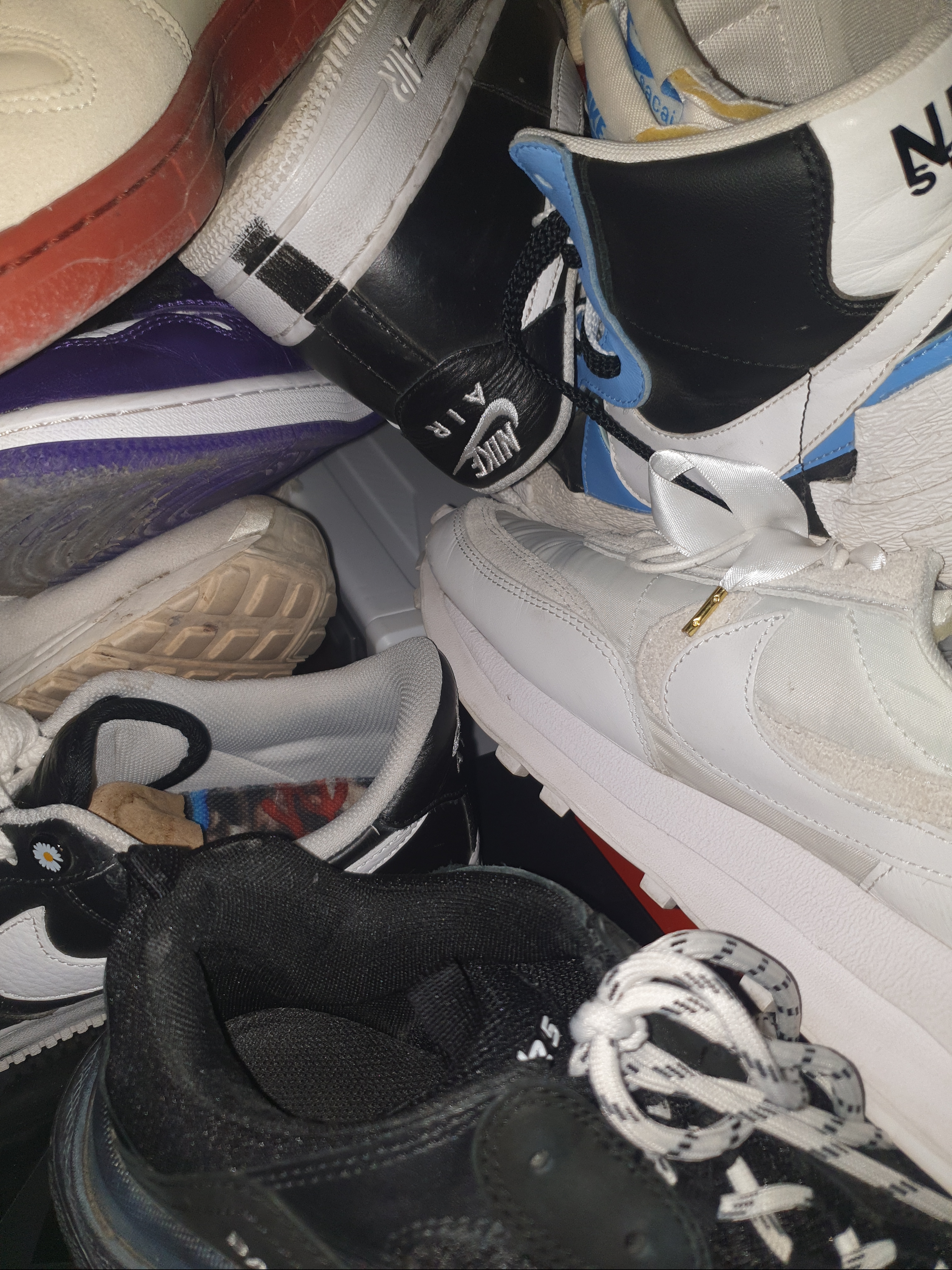 Balenciaga Triple S Black Clear Sole 2019, Nike x Peaceminusone Air Force 1 Low Para-Noise ์ฐฉ์ฉ ์คํ์ผ