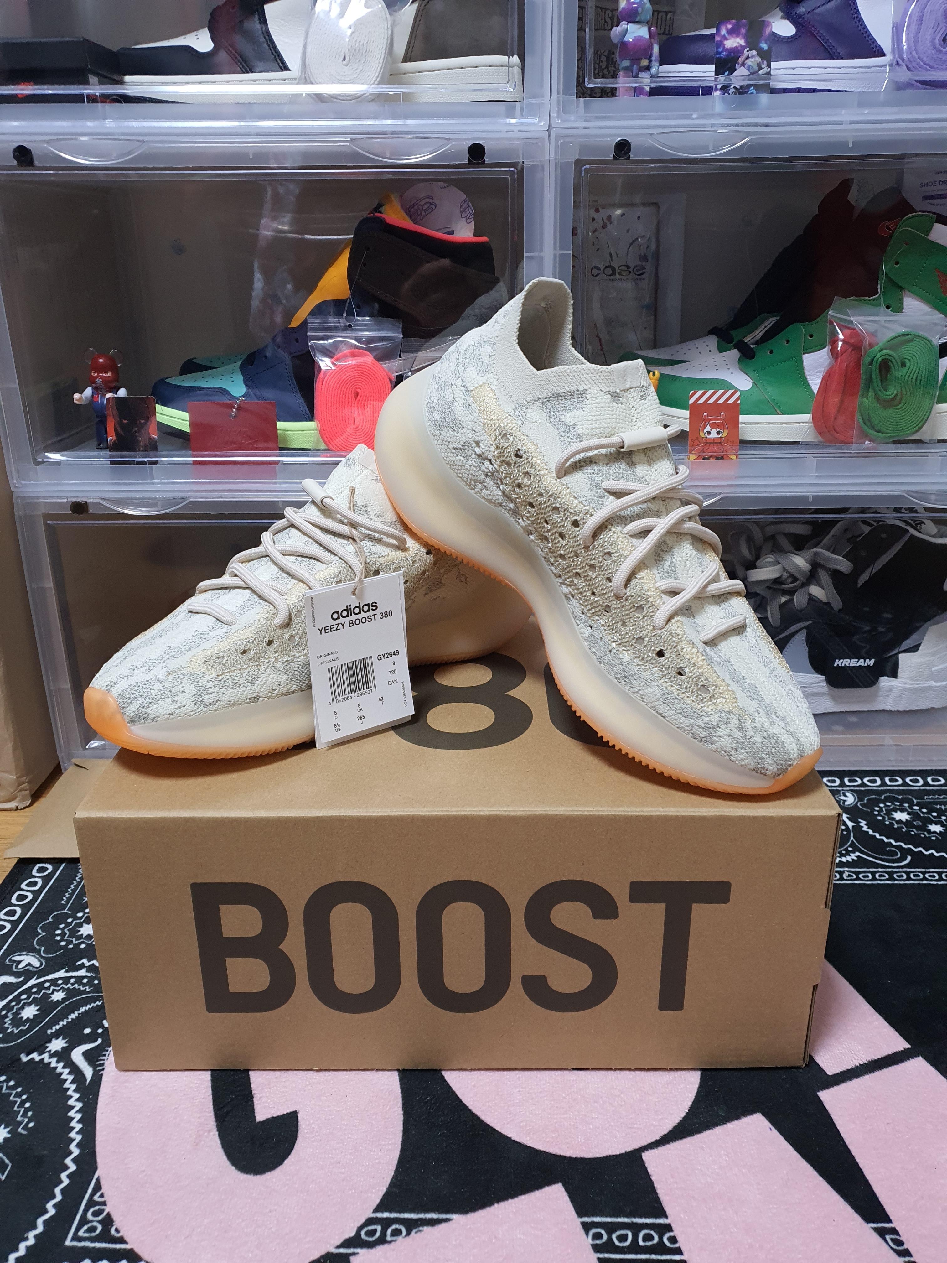 Adidas Yeezy Boost 380 Yecoraite - Reflective 착용 스타일 - 2