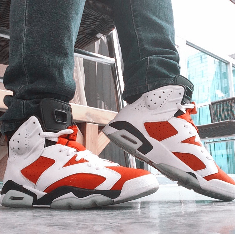 Jordan 6 Retro Carmine 2014 착용 스타일 - 2