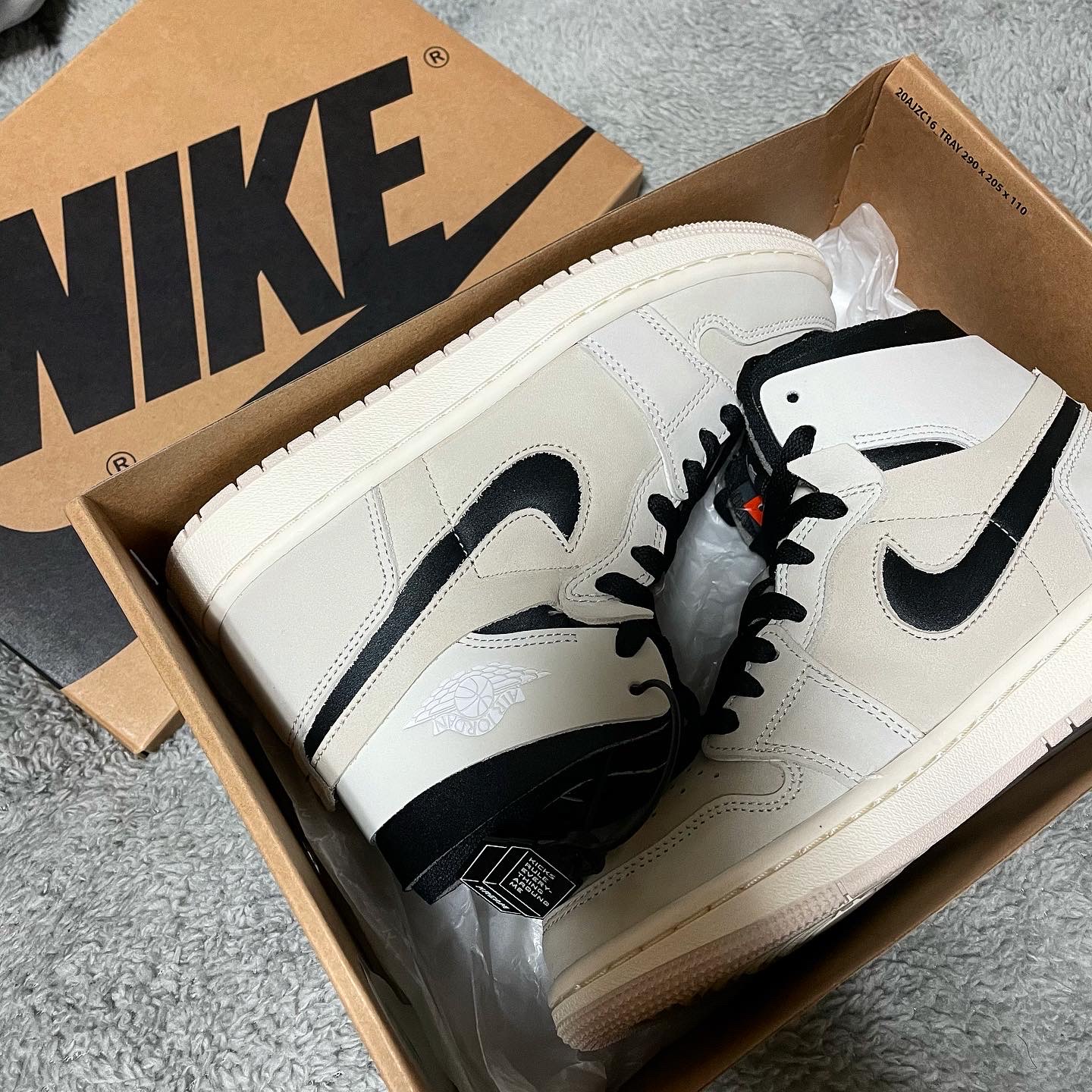 (W) Jordan 1 Zoom Air CMFT Summit Sail 착용 스타일 - 2