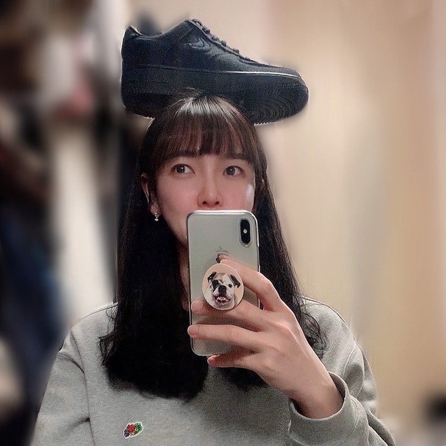 Nike x Stussy Air Force 1 Low Triple Black 착용 스타일