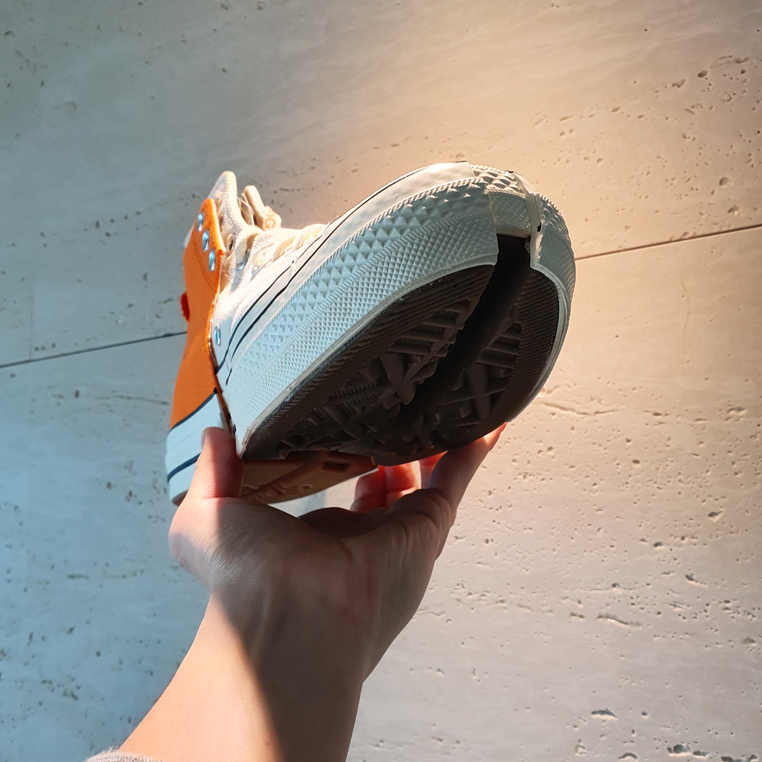 Converse x Feng Chen Wang Chuck 70 2-in-1 Persimmon Orange 착용 스타일 - 4