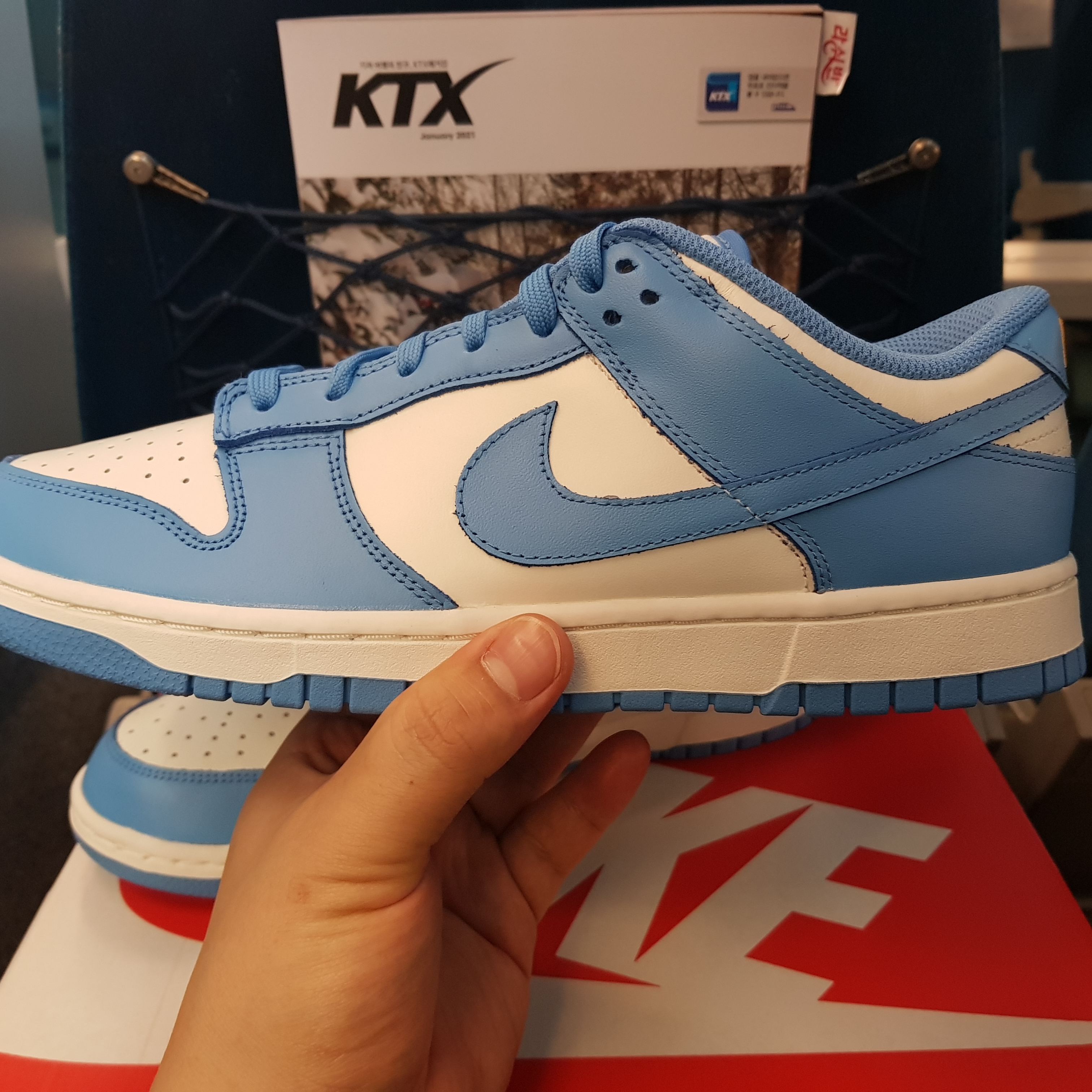 (W) Nike Dunk Low Coast 착용 스타일 - 3