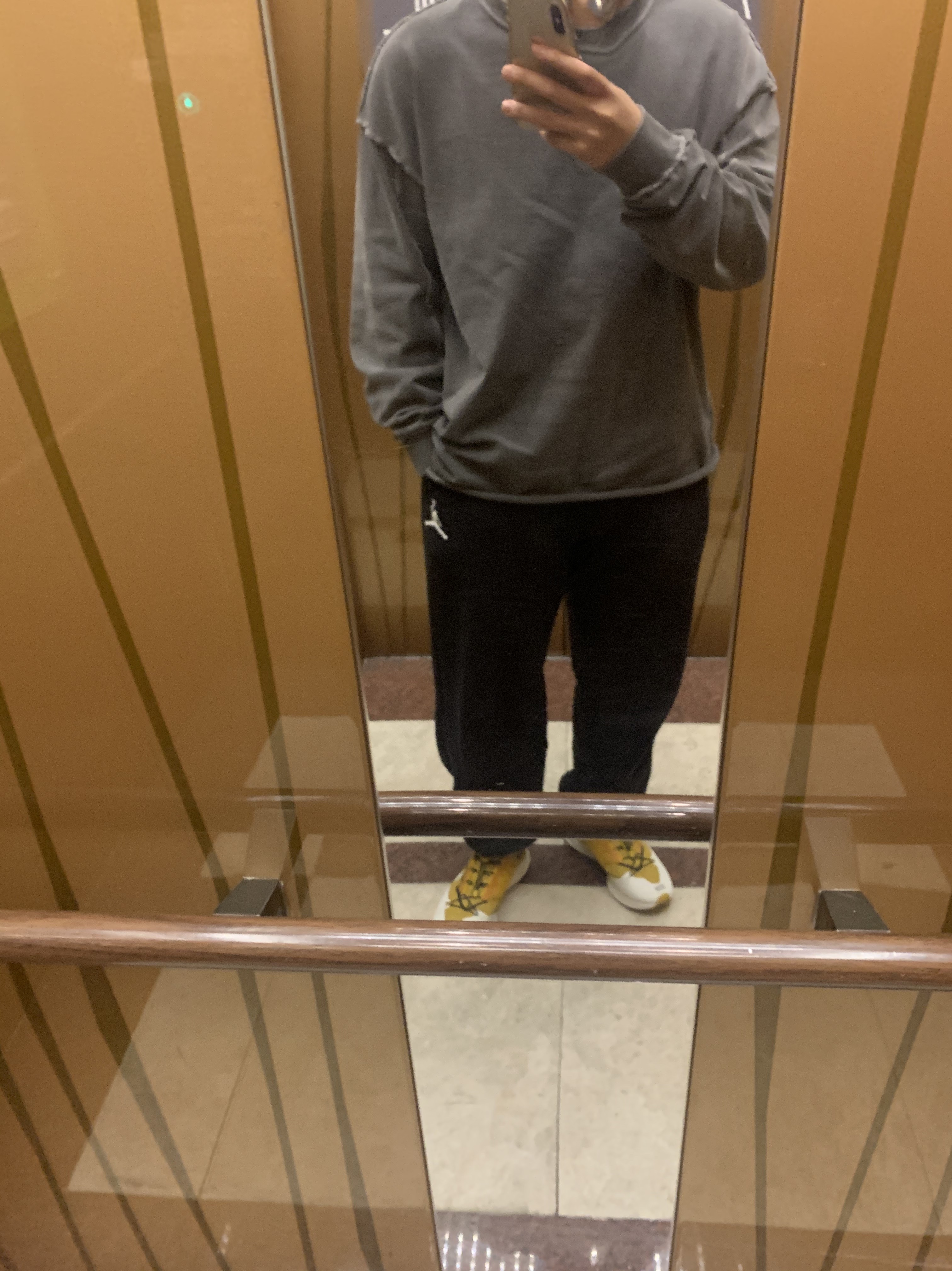 Nike x Undercover Gyakusou Air Zoom Pegasus 36 Trail Yellow 착용 스타일