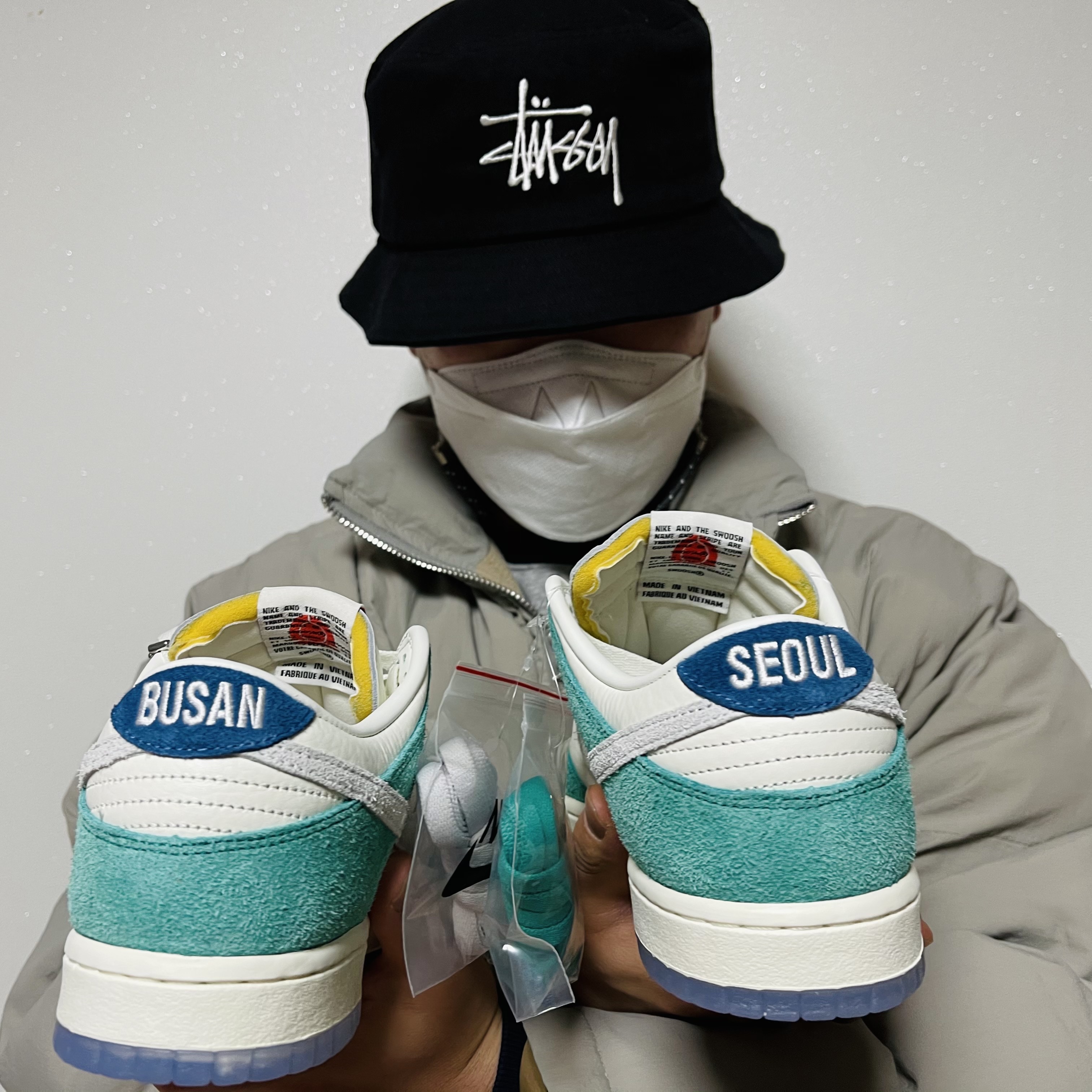 Nike x Kasina Dunk Low Road Sign - Kasina Exclusive 착용 스타일 - 2