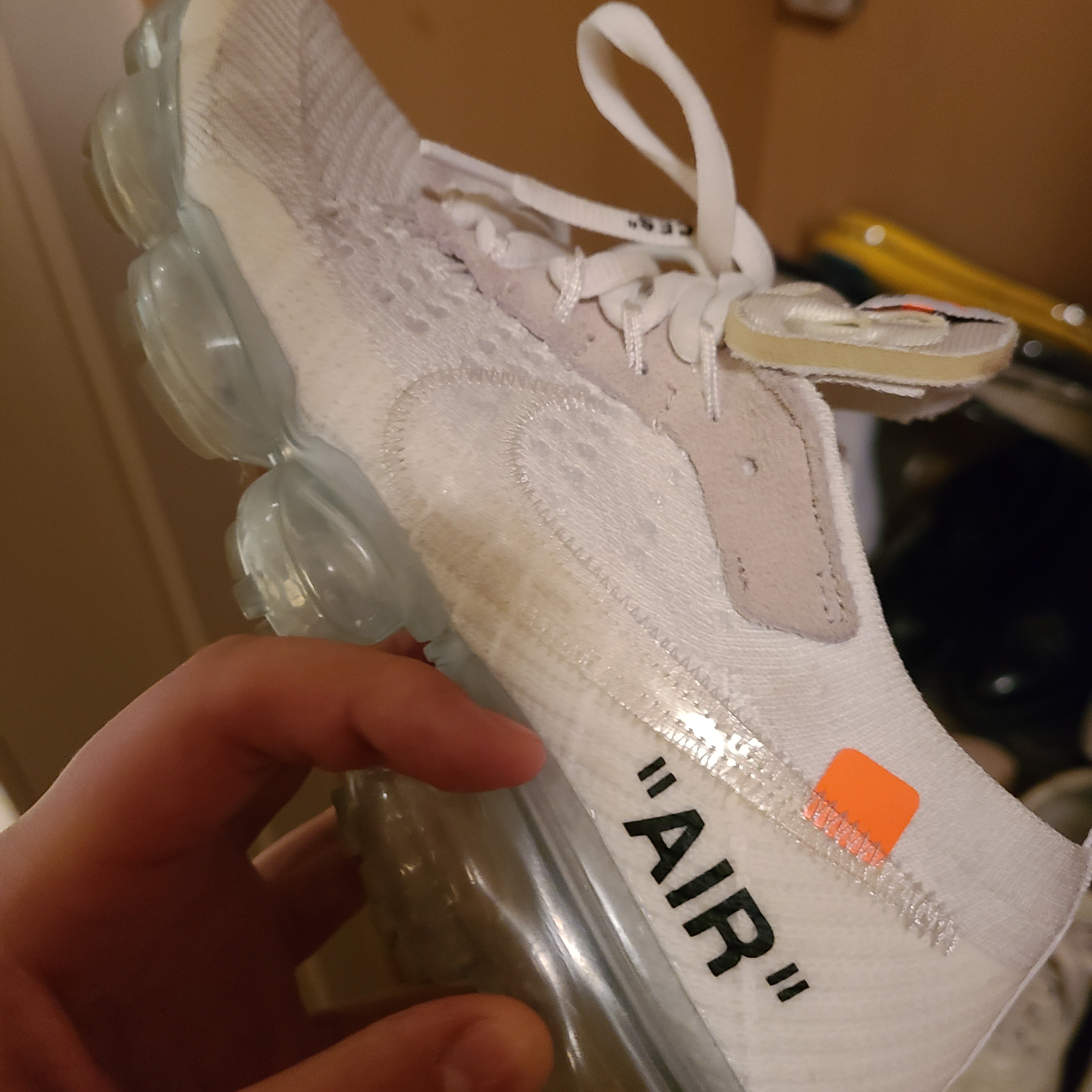 Nike x Off-White Air VaporMax V2 White 착용 스타일