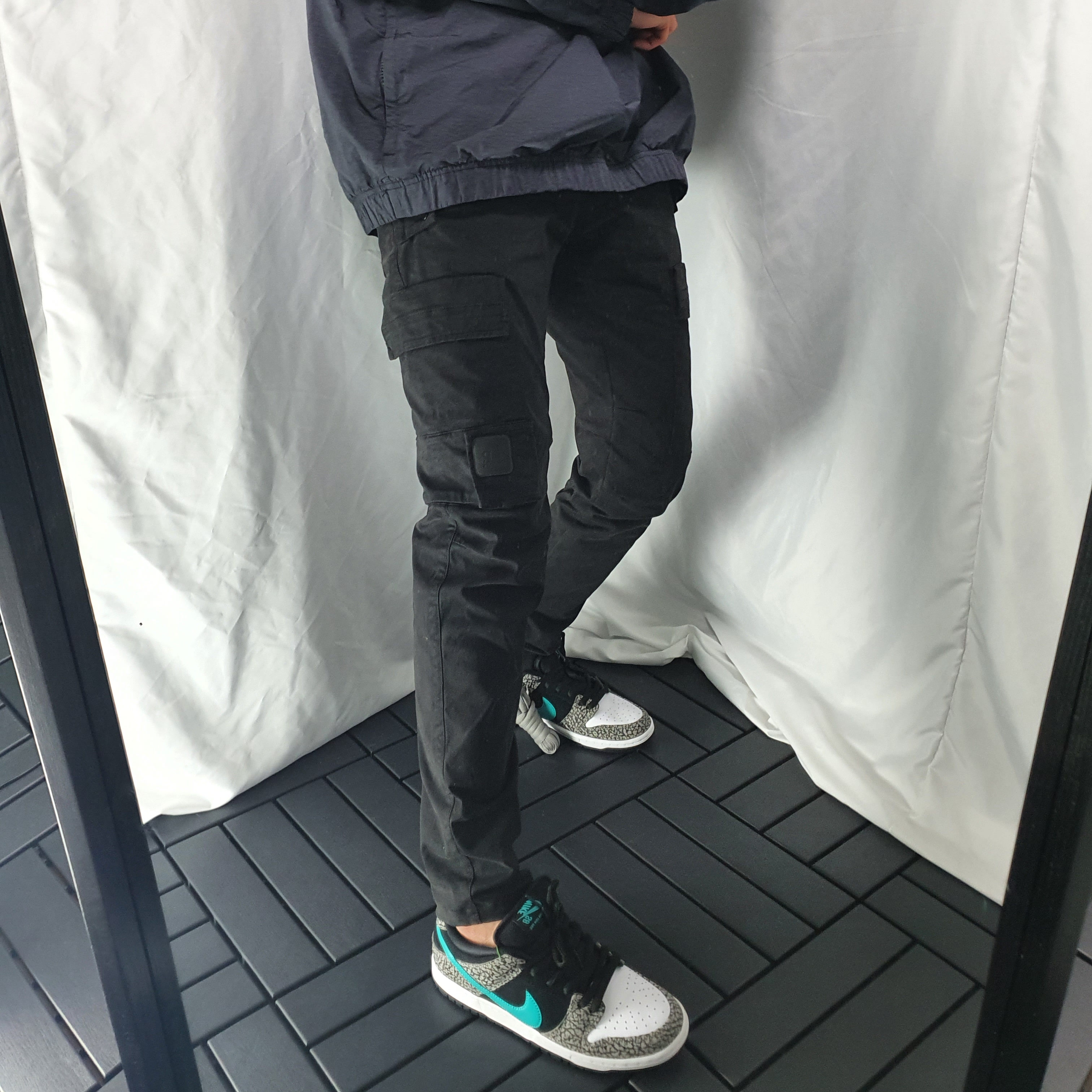 Nike SB Dunk Low Pro Clear Jade 착용 스타일 - 1
