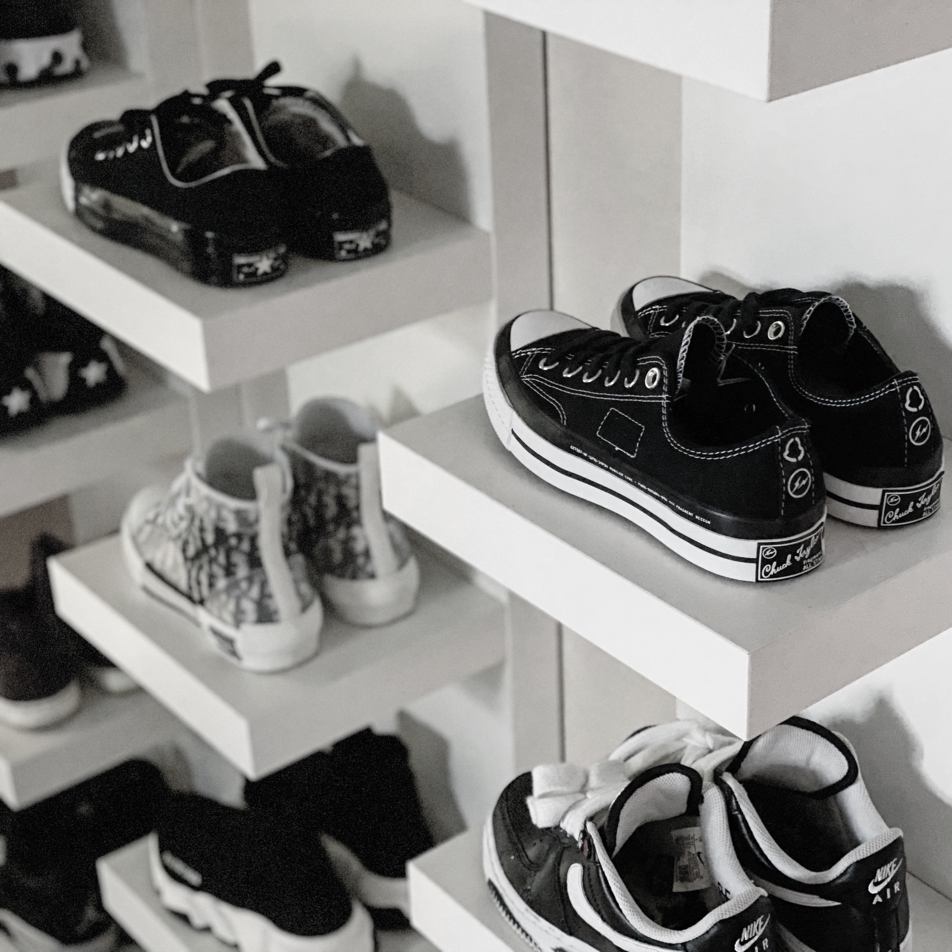 Converse x Moncler x Fragment Chuck 70 Ox Black, Converse x Undercover Chuck 70 Ox Black 착용 스타일