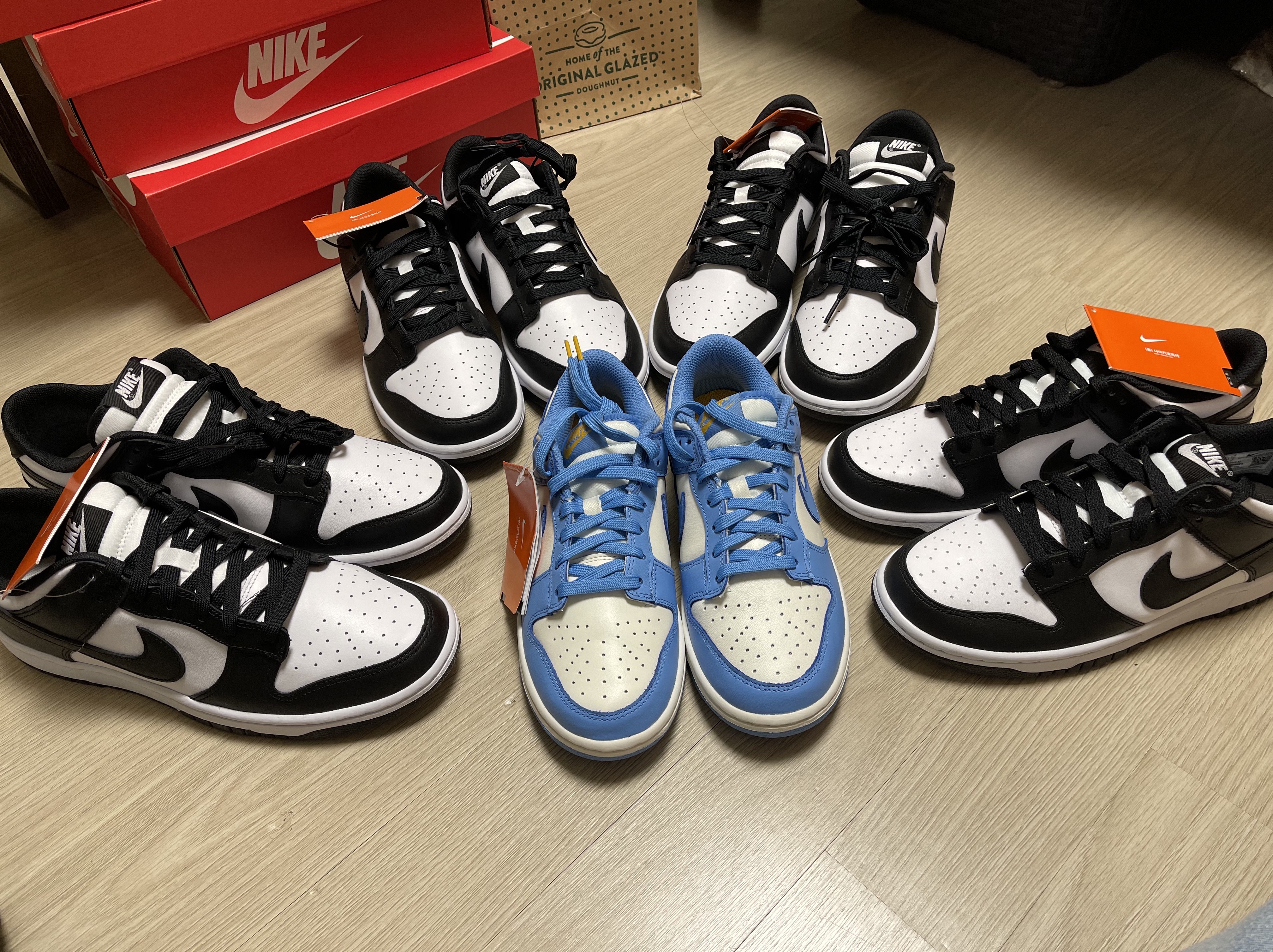 Nike Dunk Low Retro Black, (GS) Nike Dunk Low Black 착용 스타일