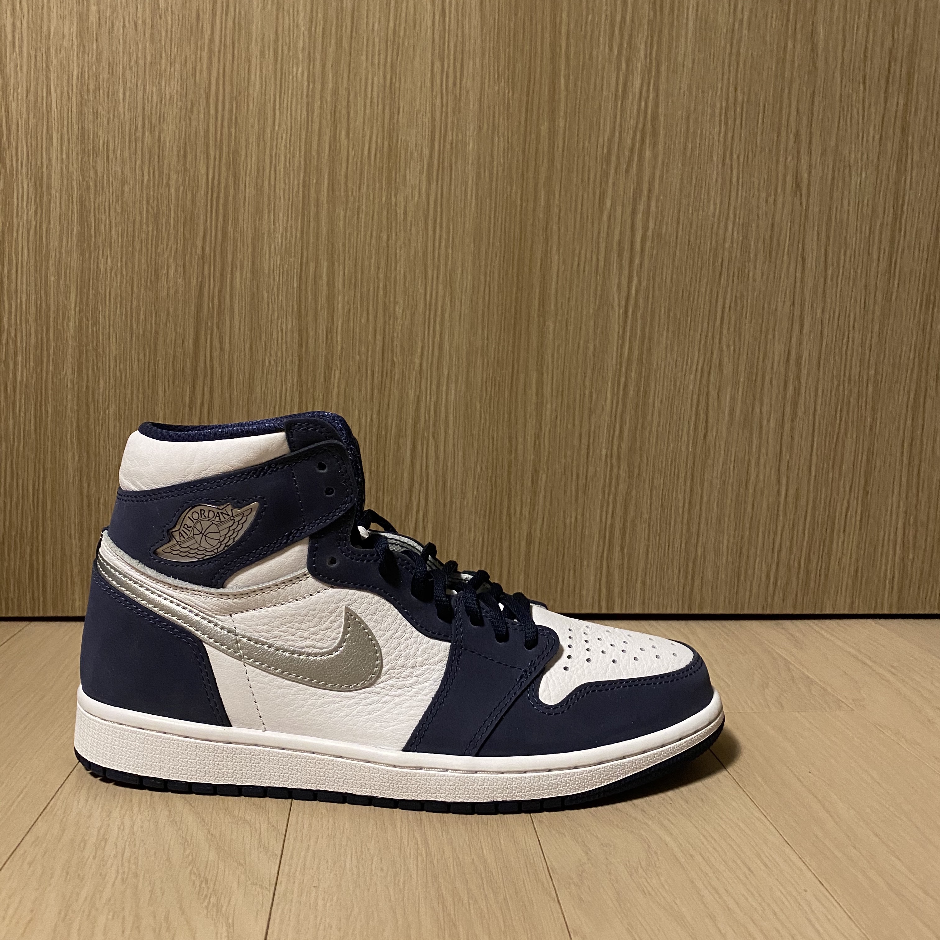 Jordan 1 Retro High OG CO.JP Midnight Navy 착용 스타일