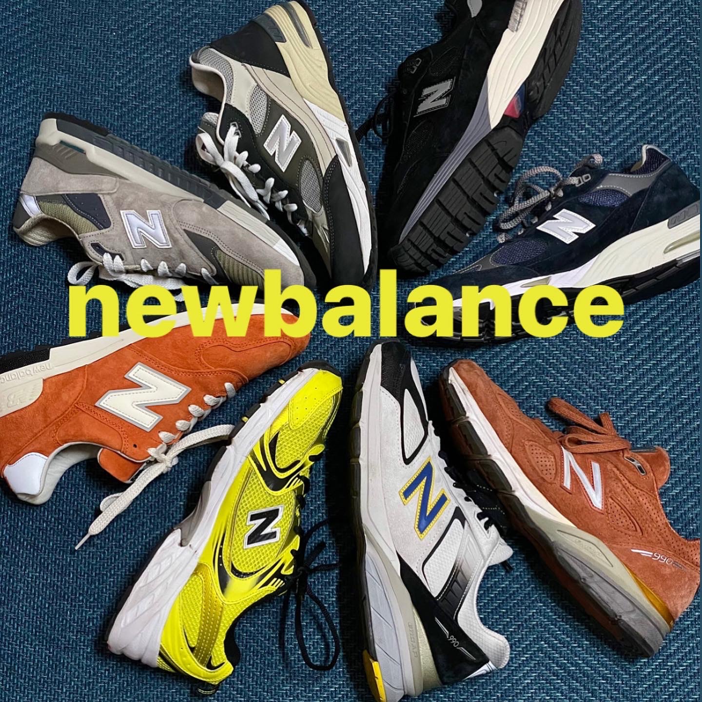 New Balance 992 Made in USA Black, New Balance 991 Made in UK Navy 착용 스타일