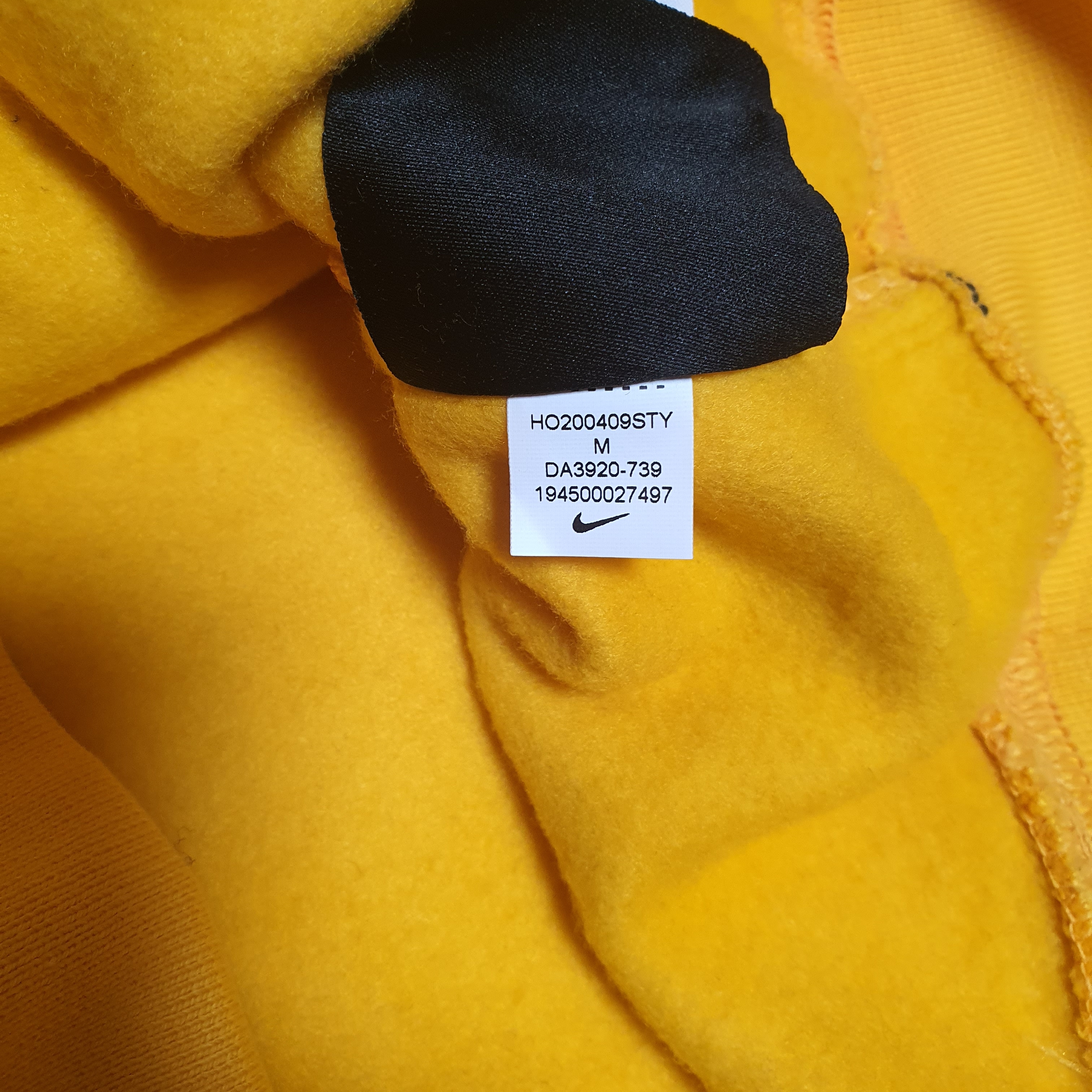 Nike x Drake Nocta Essential Hoodie University Gold - US/EU 착용 스타일 - 5