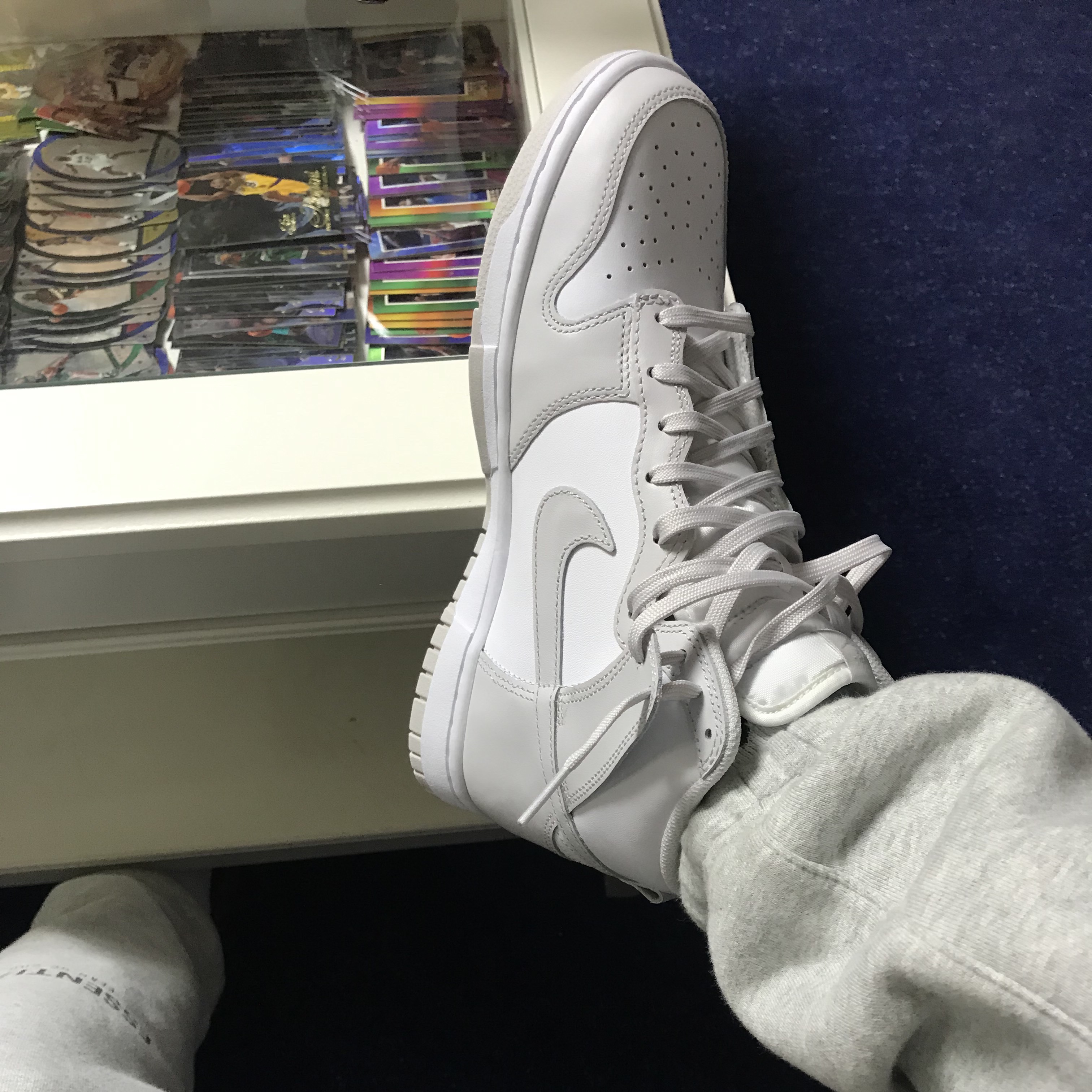Nike Dunk High Retro Vast Grey 착용 스타일