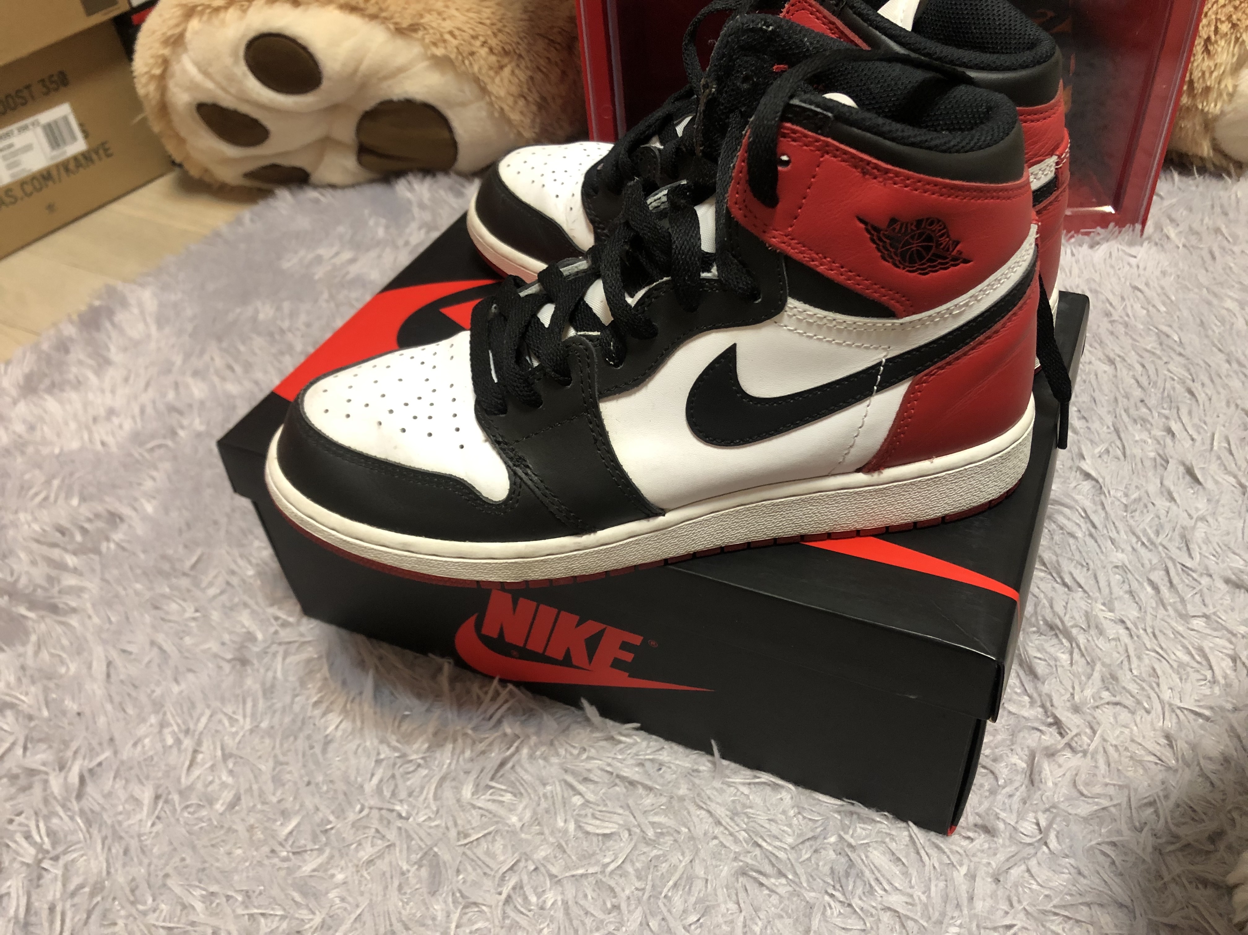 Jordan 1 Retro High OG Black Toe 2016 착용 스타일 - 2
