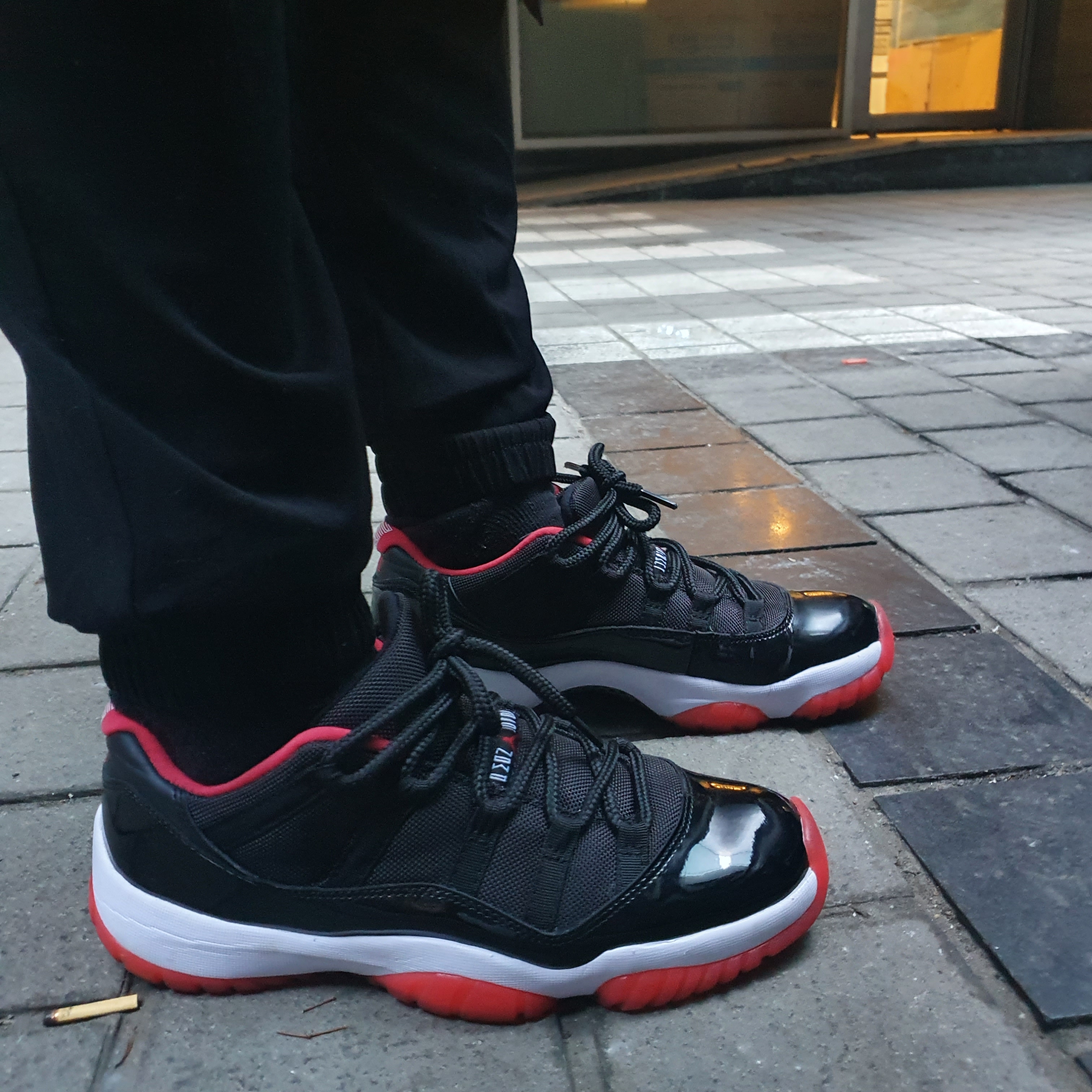 Jordan 11 Retro Low Bred 착용 스타일
