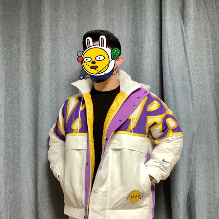 (W) Nike x Ambush NBA Collection Lakers Jacket - Asia 착용 스타일 - 1