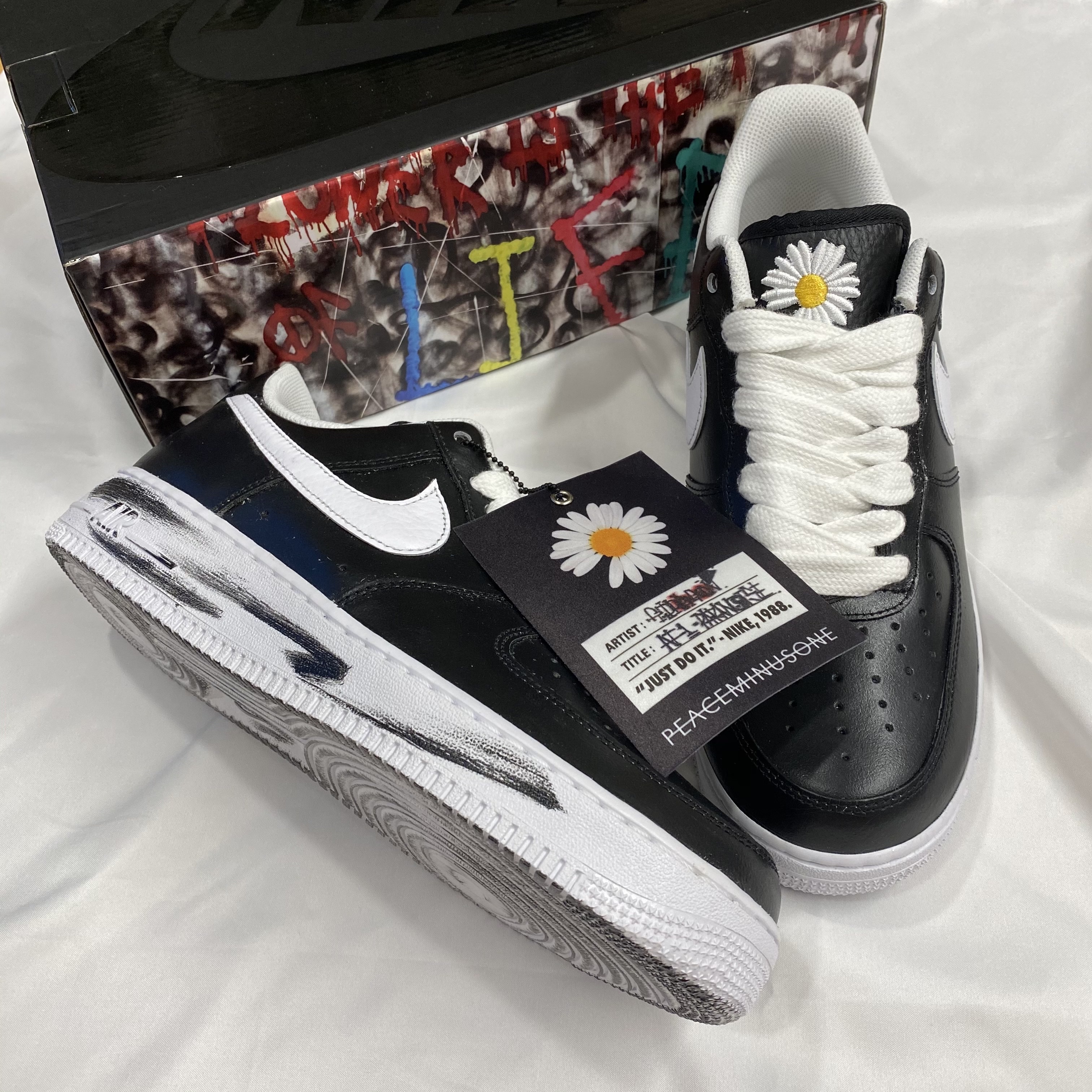 Nike x Peaceminusone Air Force 1 Low Para-Noise 착용 스타일 - 2