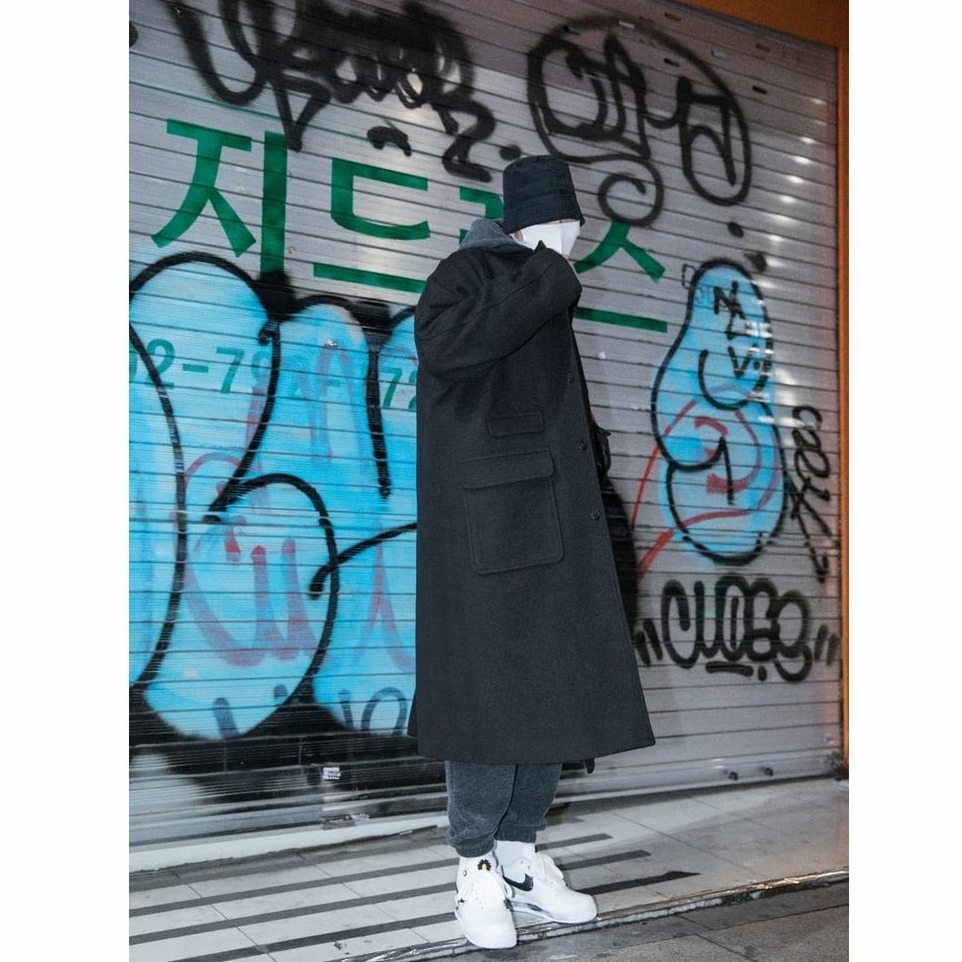 Nike x Peaceminusone Air Force 1 Low Para-Noise 2.0 착용 스타일