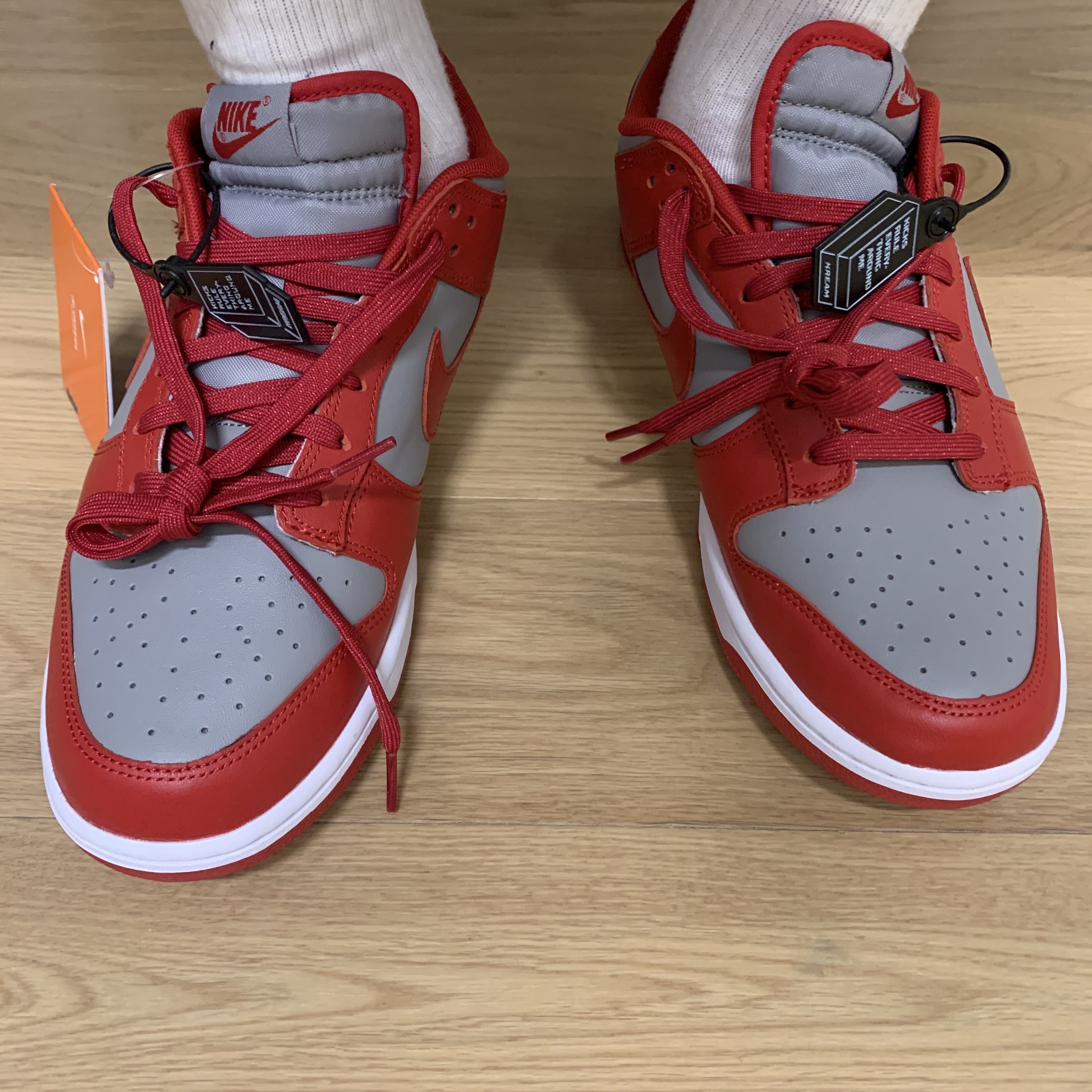 Nike Dunk Low Retro Medium Grey 착용 스타일