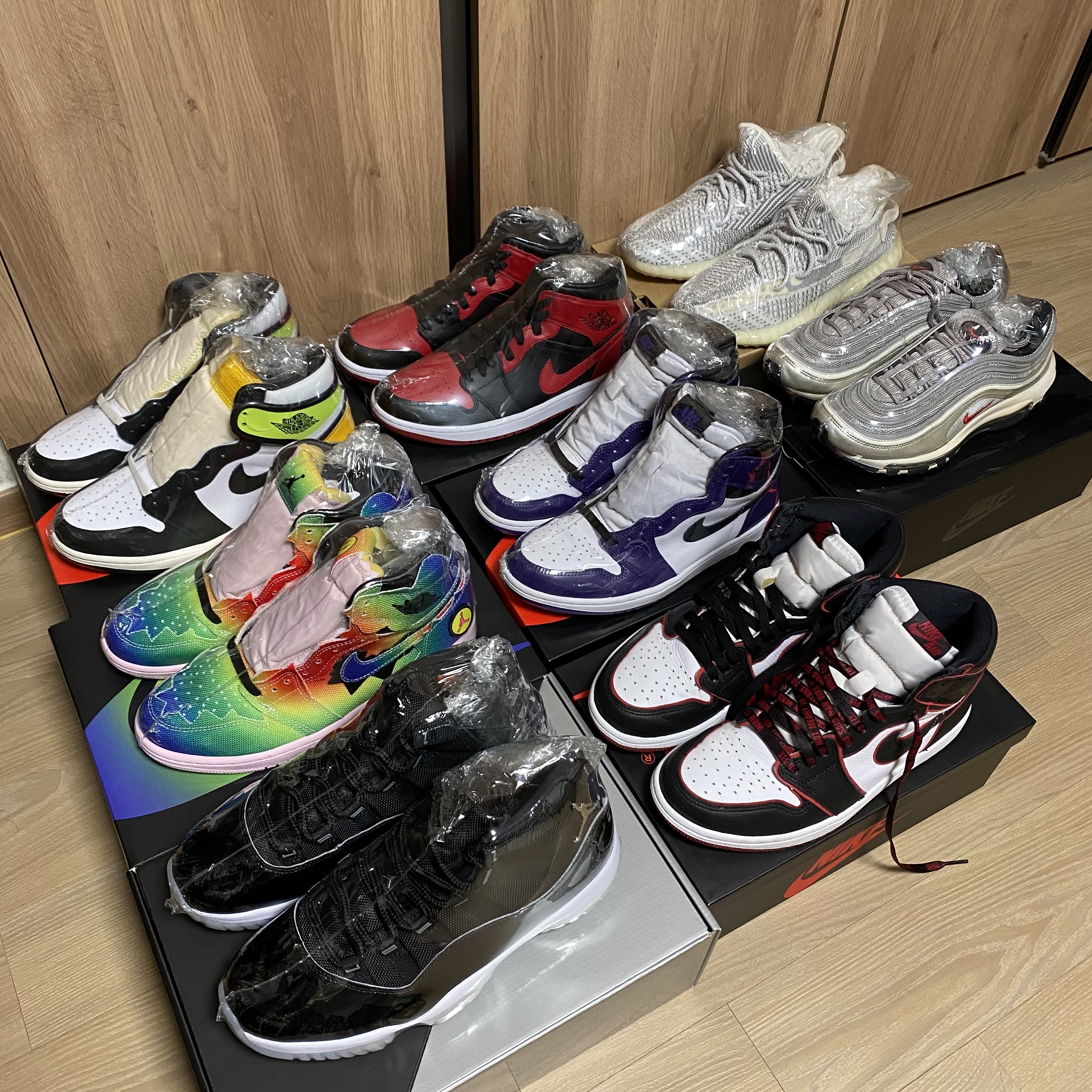Jordan 1 Retro High OG Volt Gold, Jordan 1 x J Balvin Retro High OG 착용 스타일