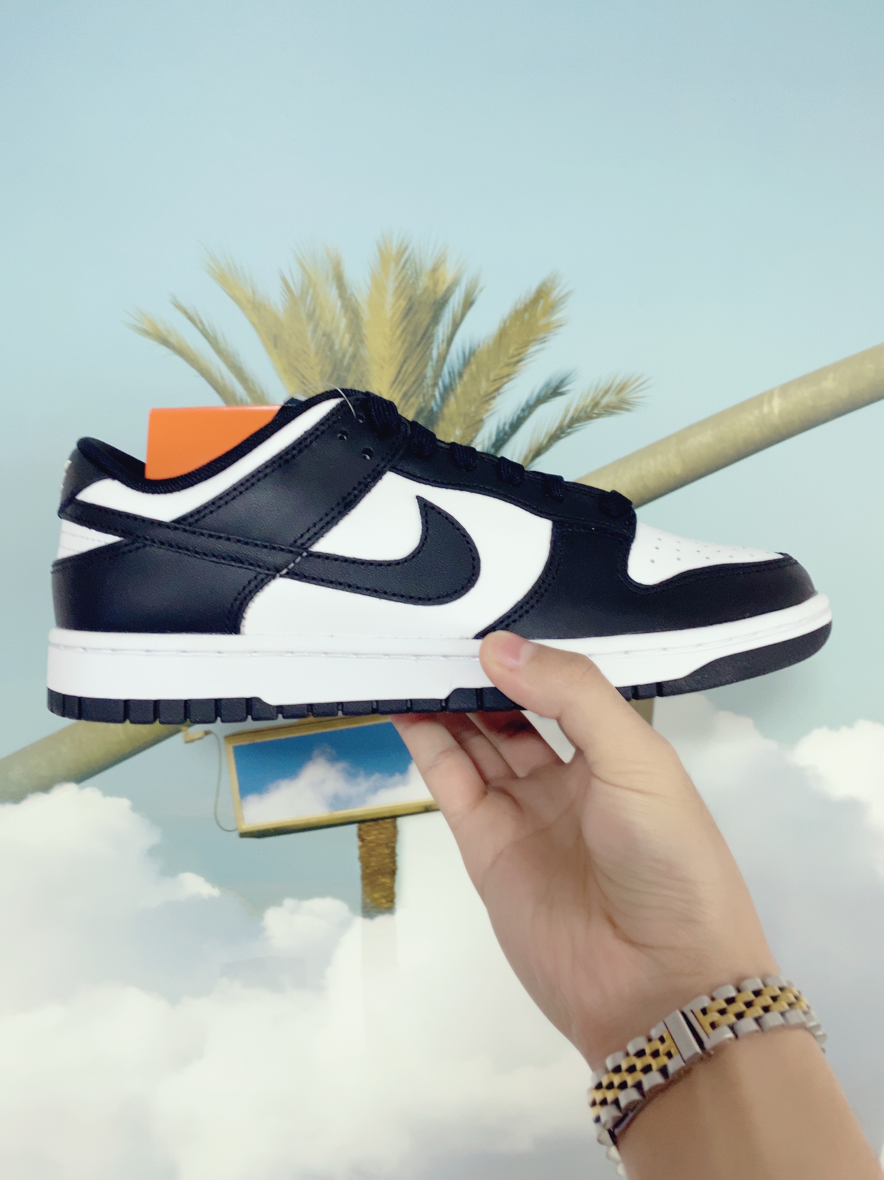Nike Dunk Low Retro Black 착용 스타일