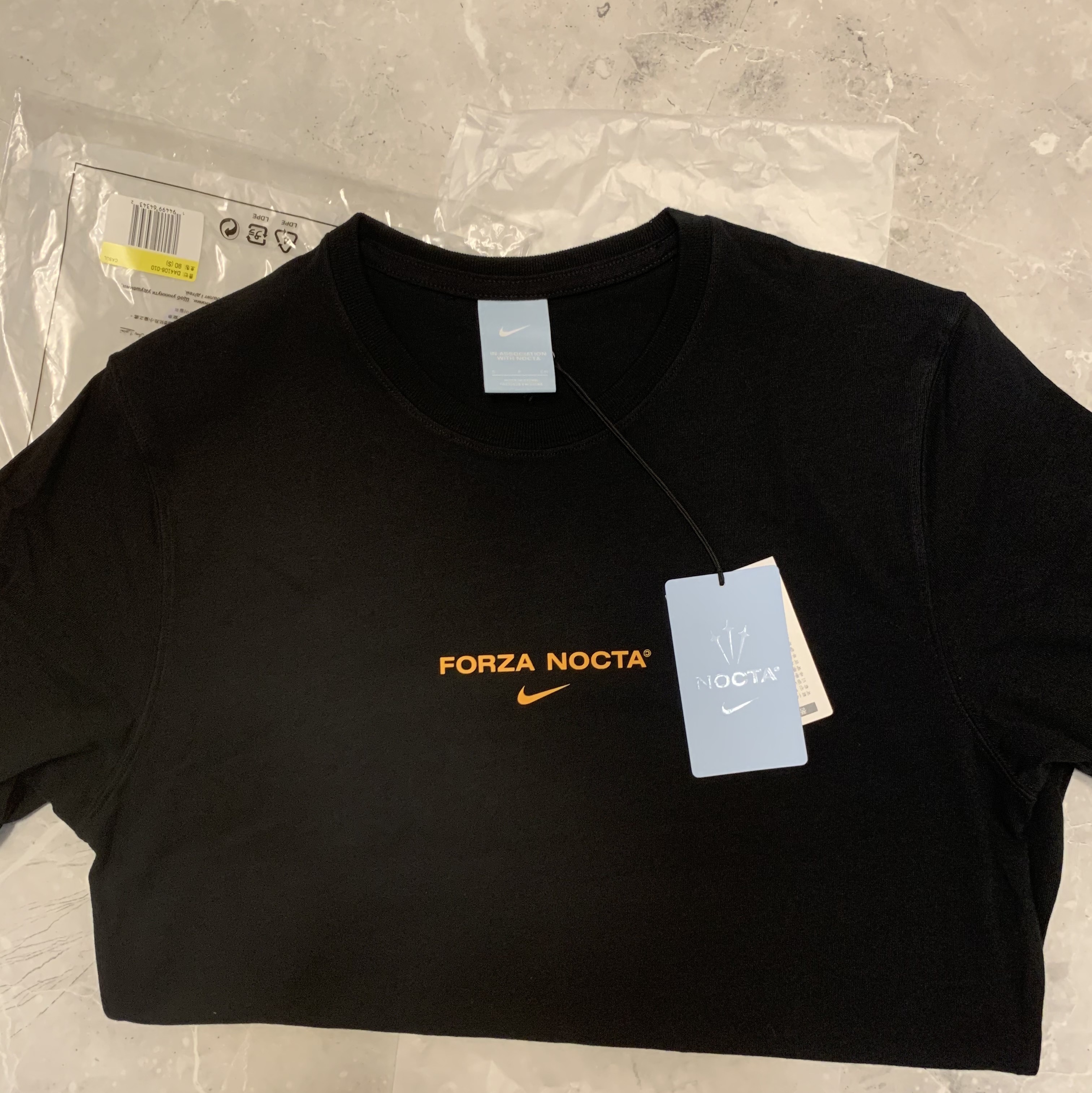 Nike x Drake Nocta Essential T-Shirt Black - Asia 착용 스타일