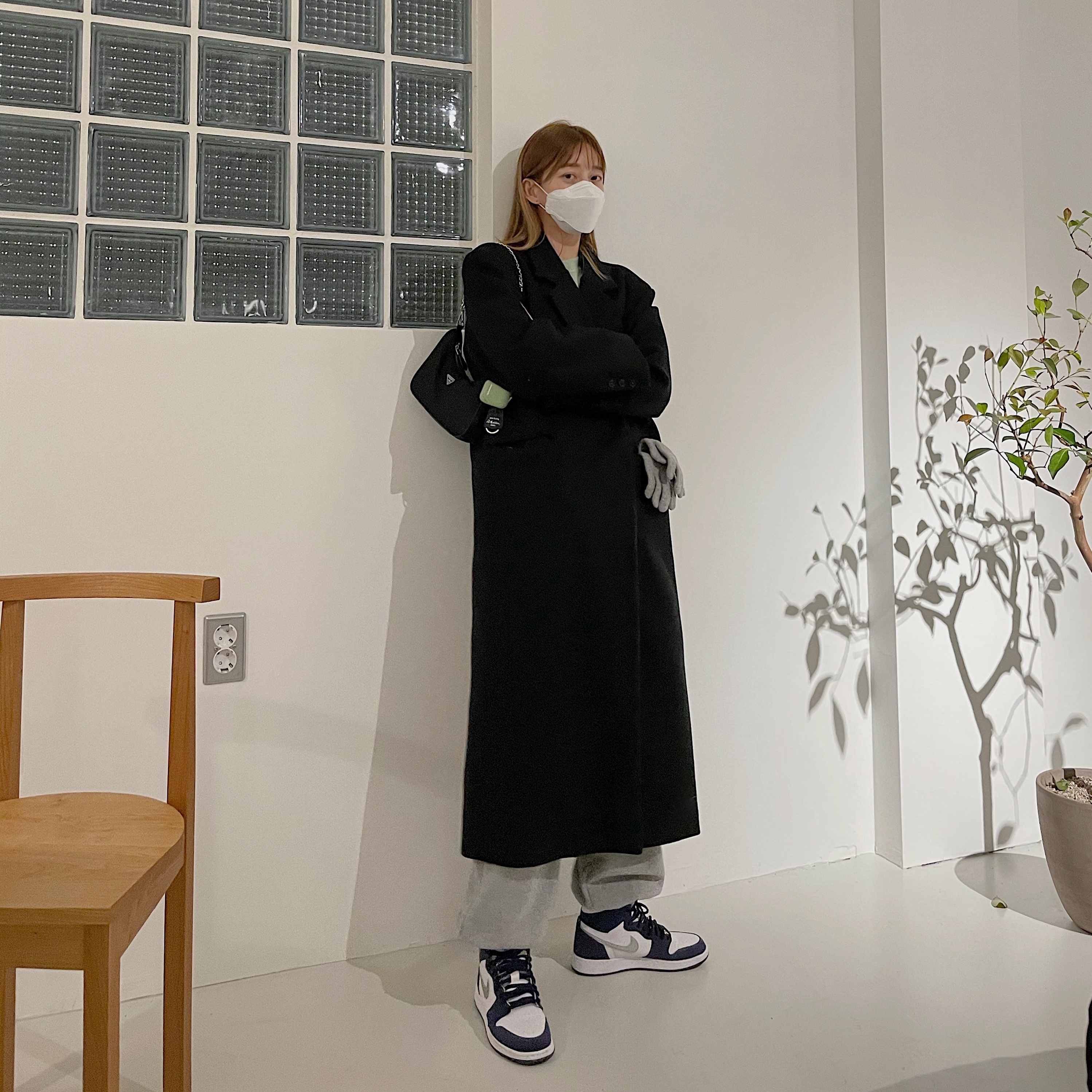 (GS) Jordan 1 Retro High OG CO.JP Midnight Navy 착용 스타일 - 1