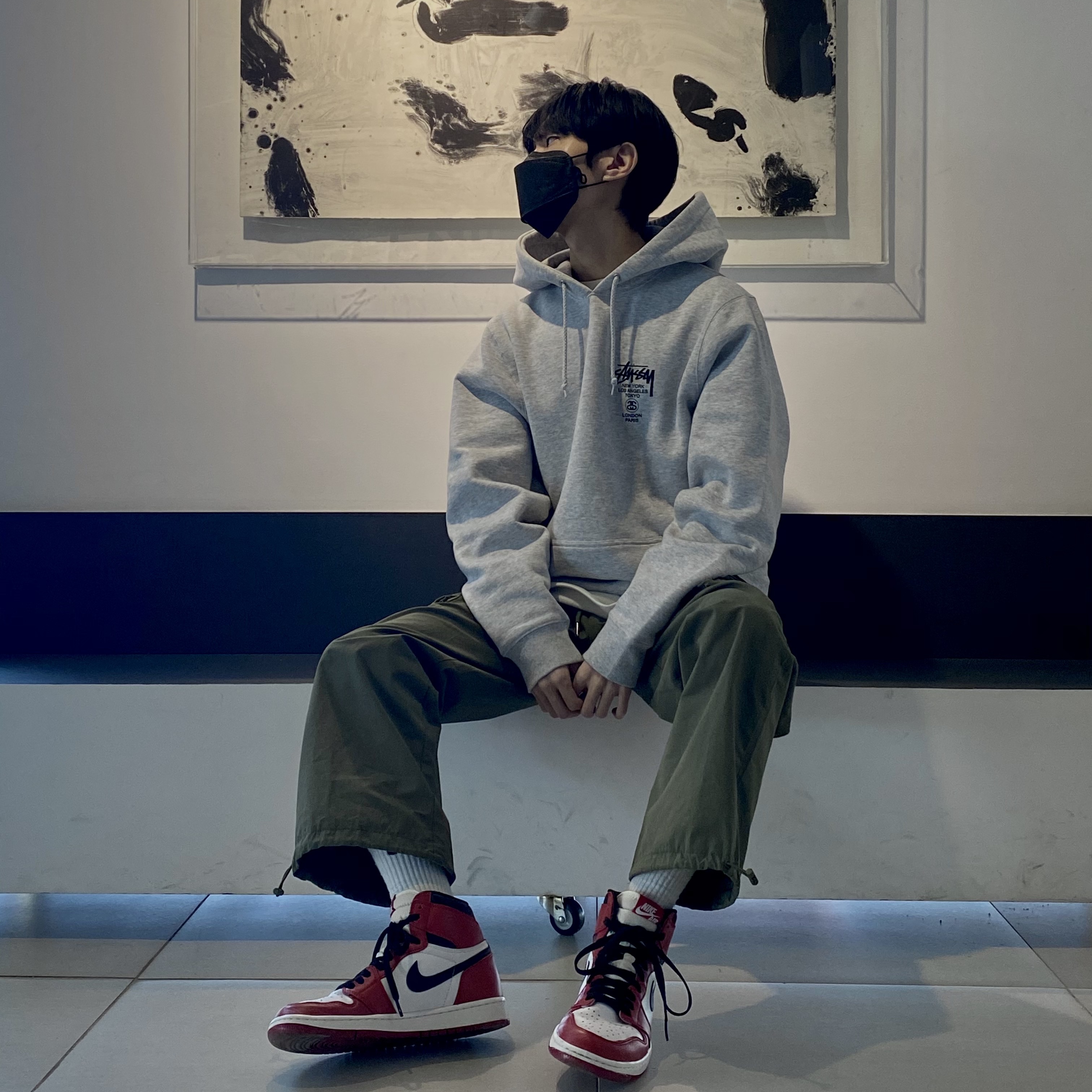 Jordan 1 Retro High OG Chicago 2015 착용 스타일 - 2