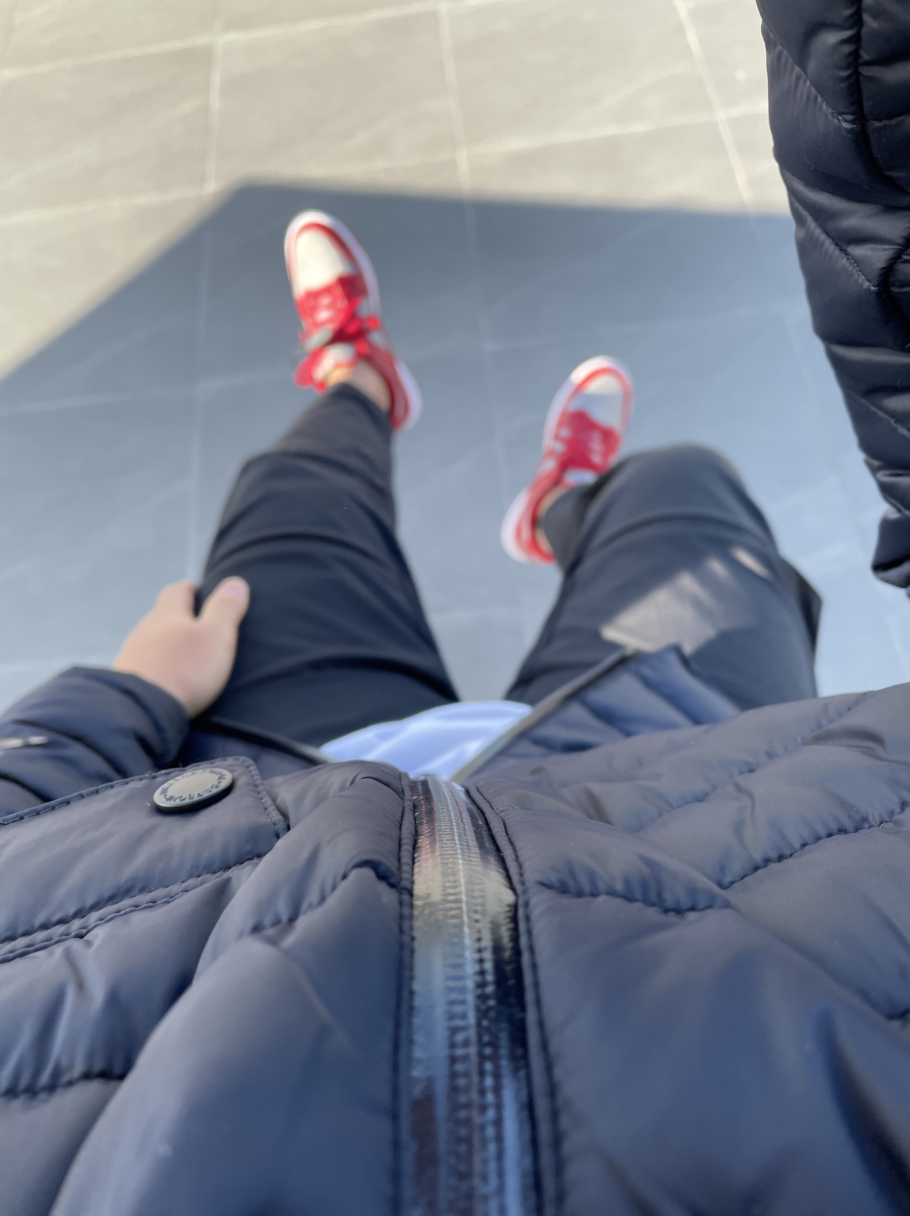 Nike Dunk Low Retro Medium Grey 착용 스타일 - 1