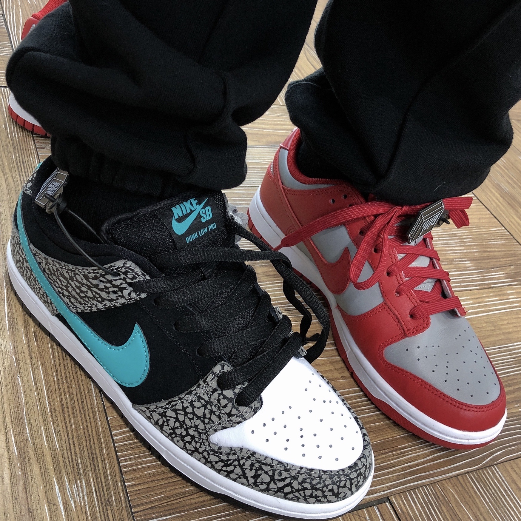 Nike SB Dunk Low Pro Clear Jade 착용 스타일 - 2