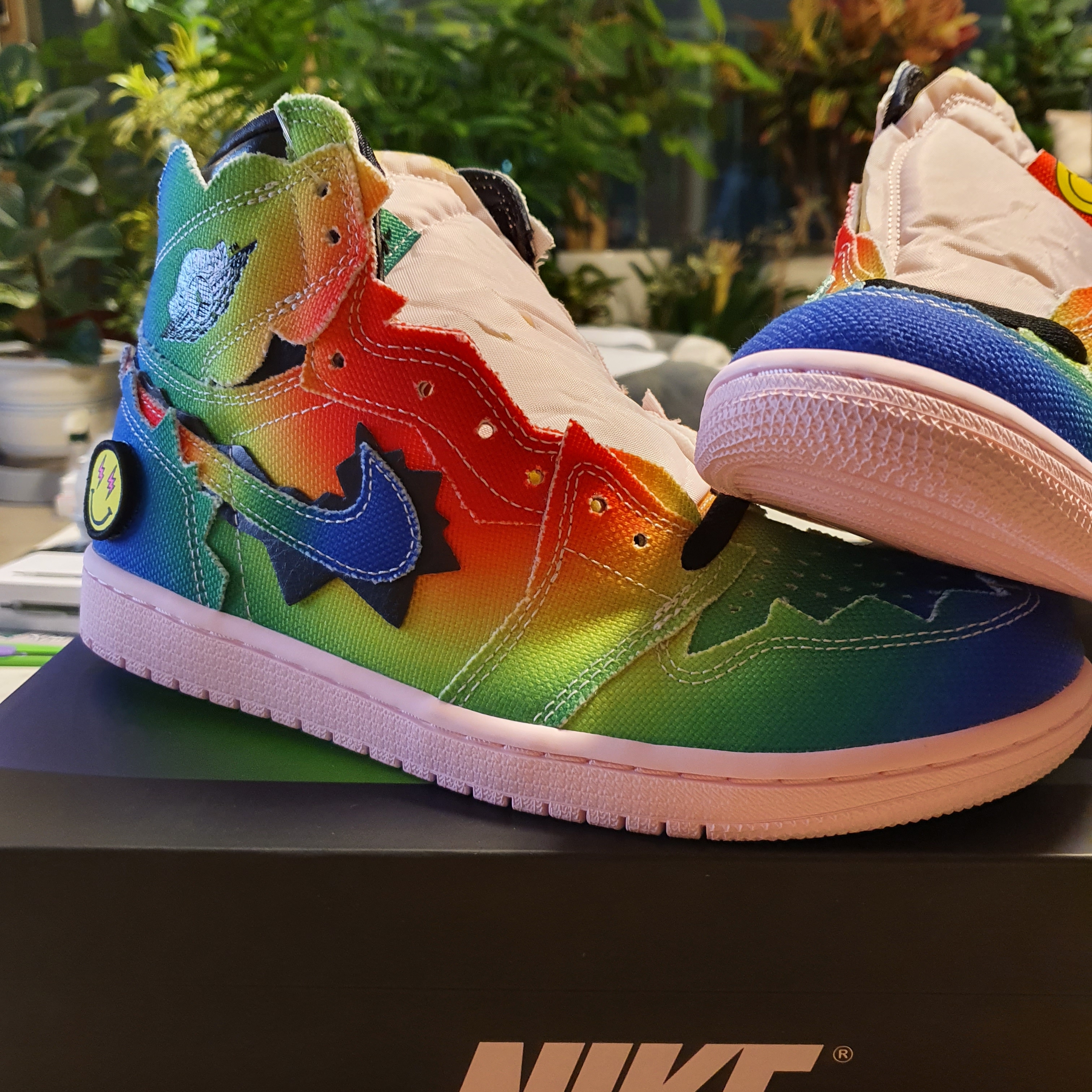 Jordan 1 x J Balvin Retro High OG 착용 스타일 - 3