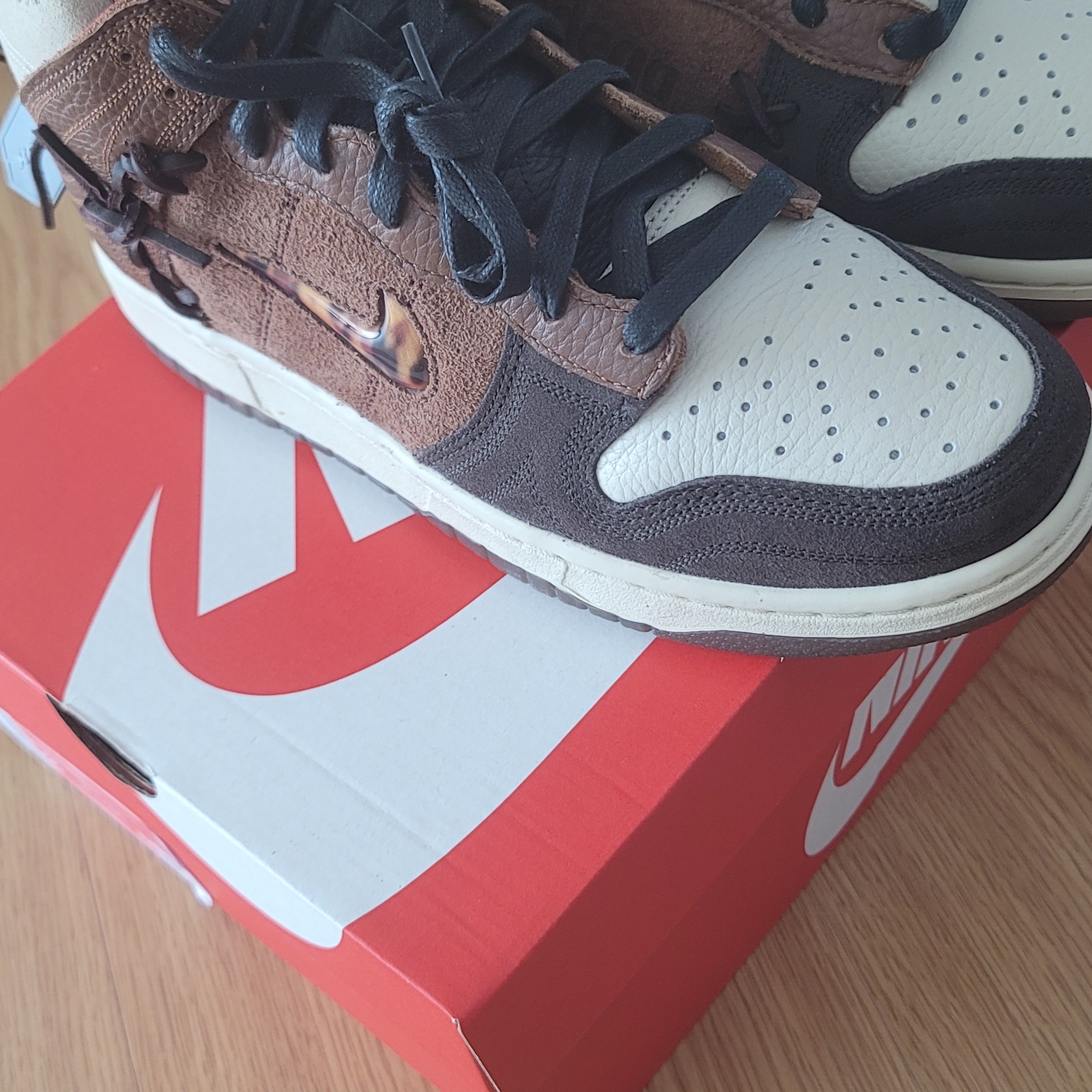 Nike x Bodega Dunk High Legend 착용 스타일 - 2