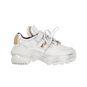 (W) Maison Margiela Low-top Retro Fit Sneakers White