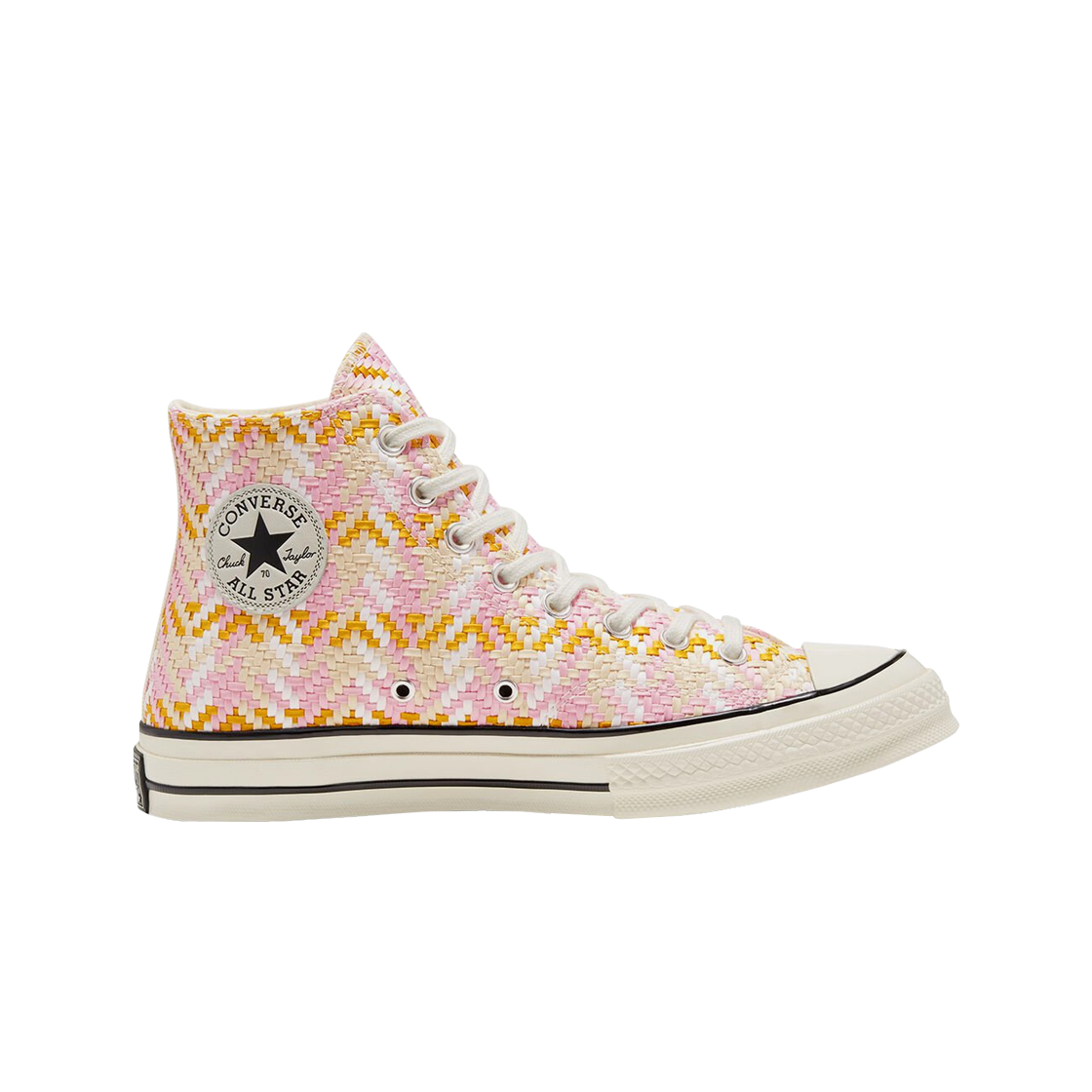 167989C Converse Chuck 70 High Culture Weave Egret